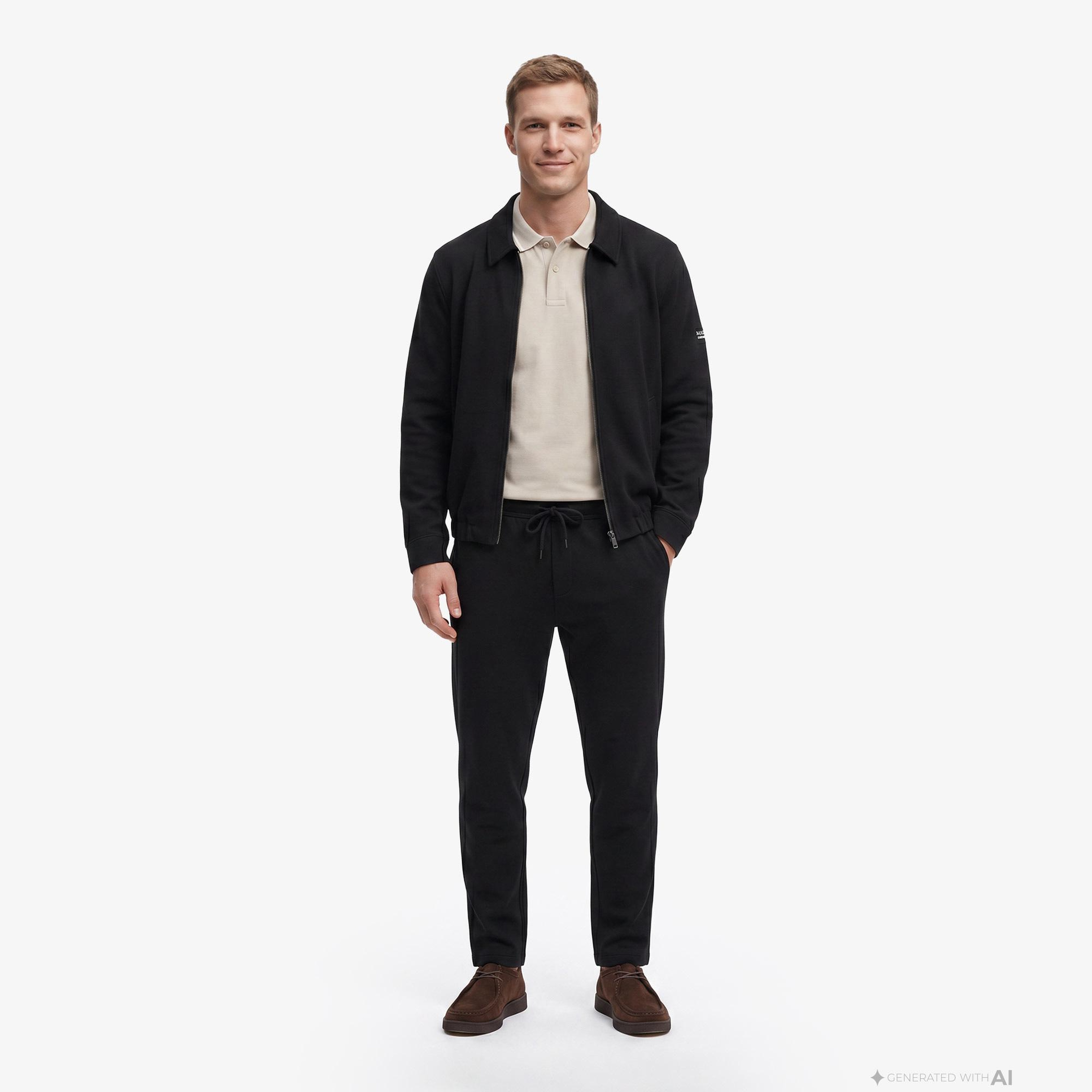 Nautica Erkek Siyah Slim Fit Pantolon