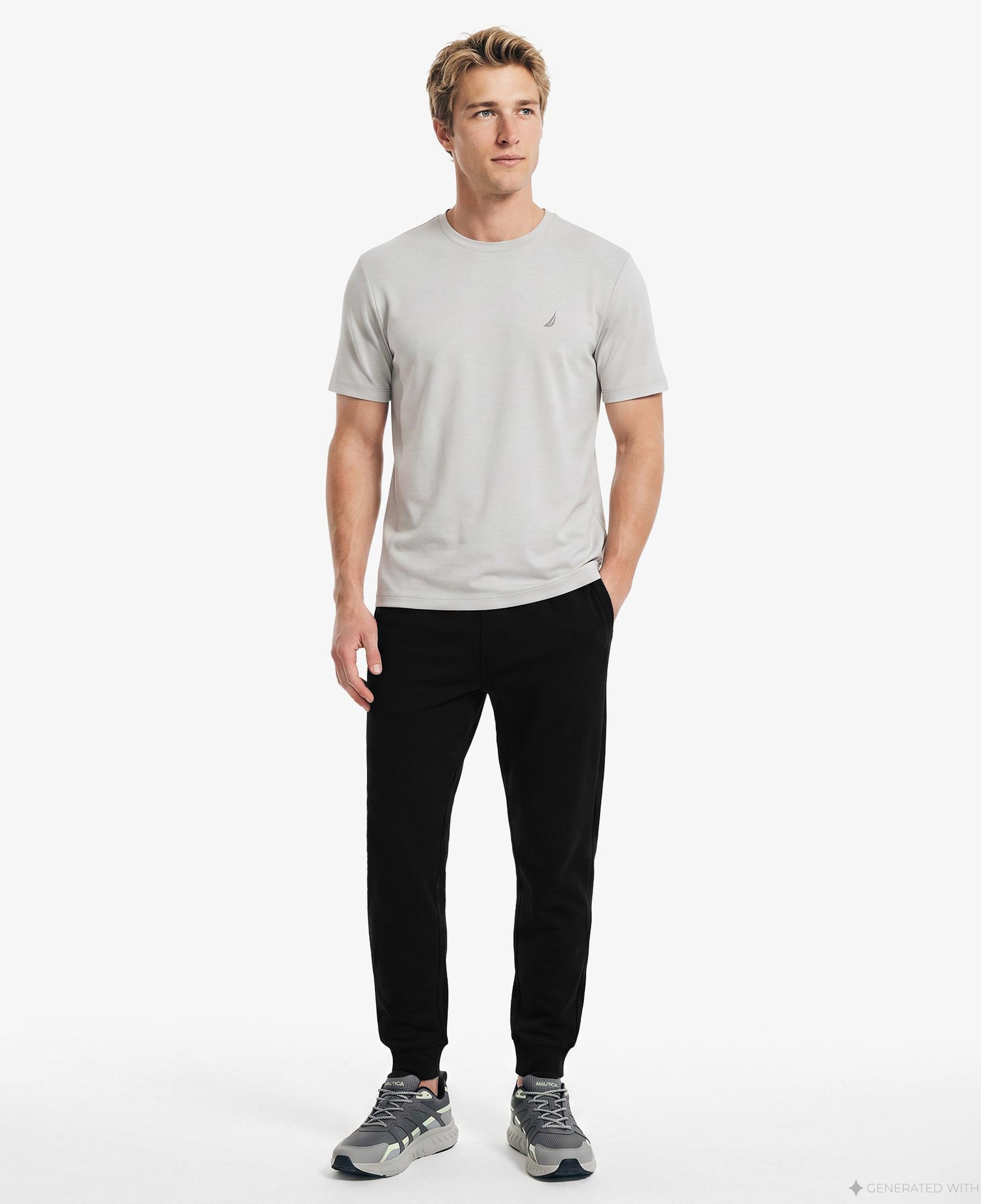 Nautica Erkek Siyah Regular Fit Eşofman Altı