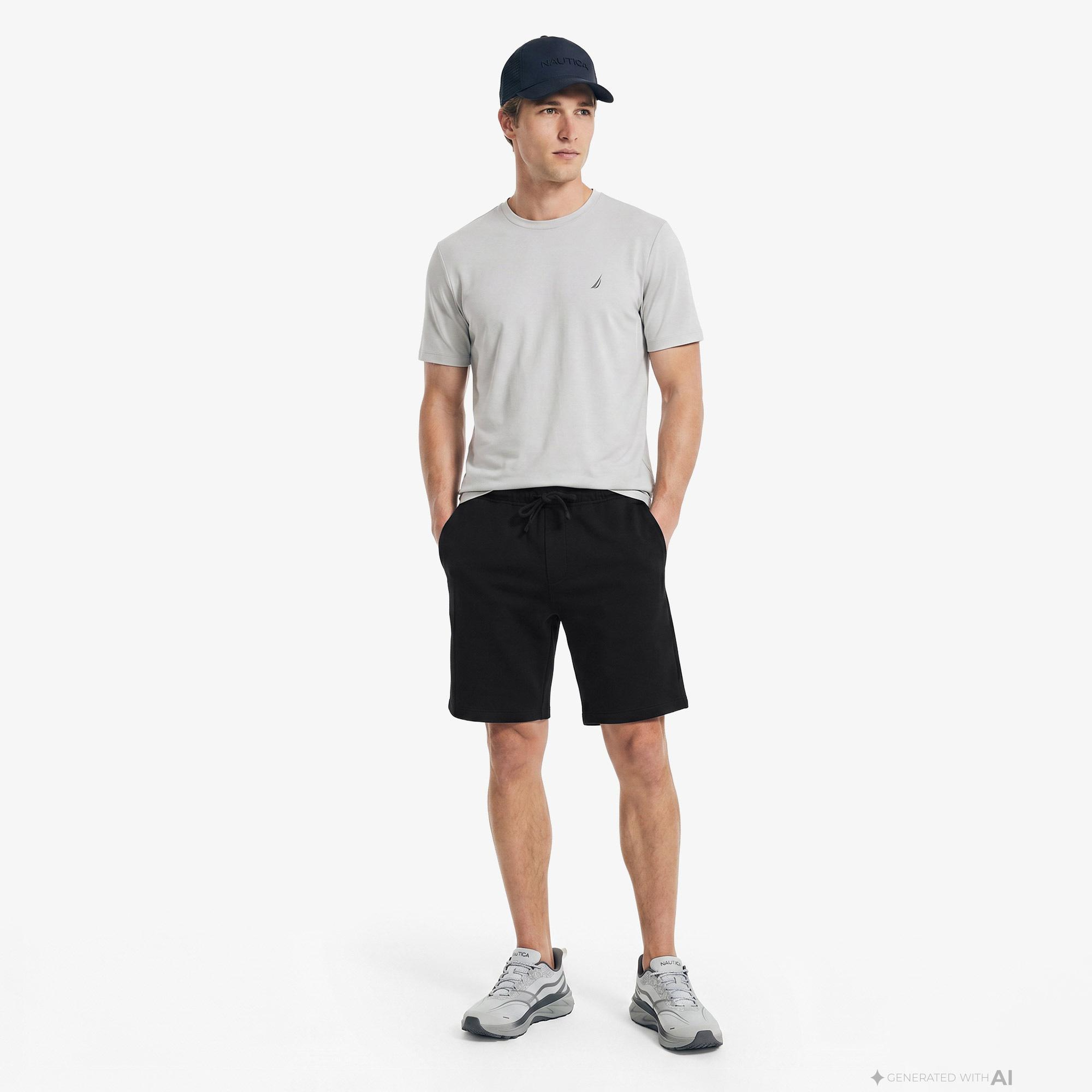 Nautica Erkek Siyah Regular Fit Şort