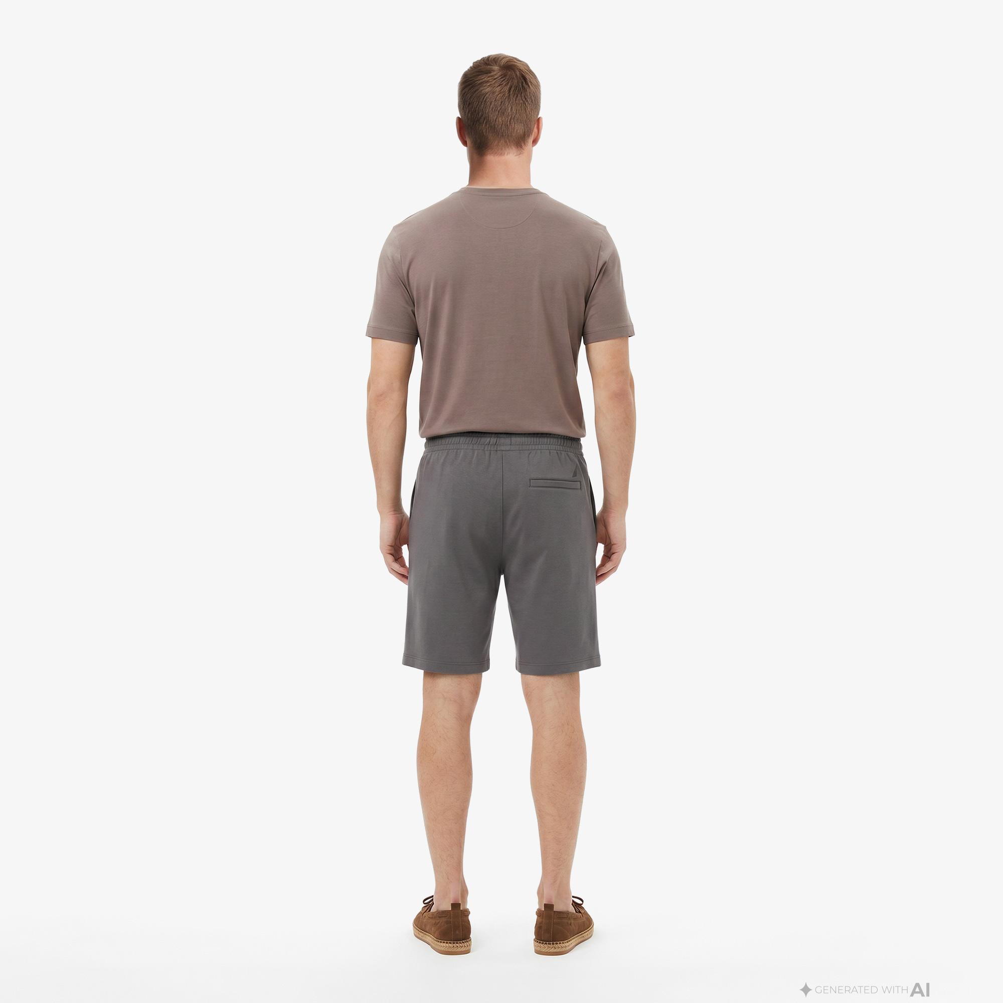 Nautica Erkek Gri Regular Fit Şort