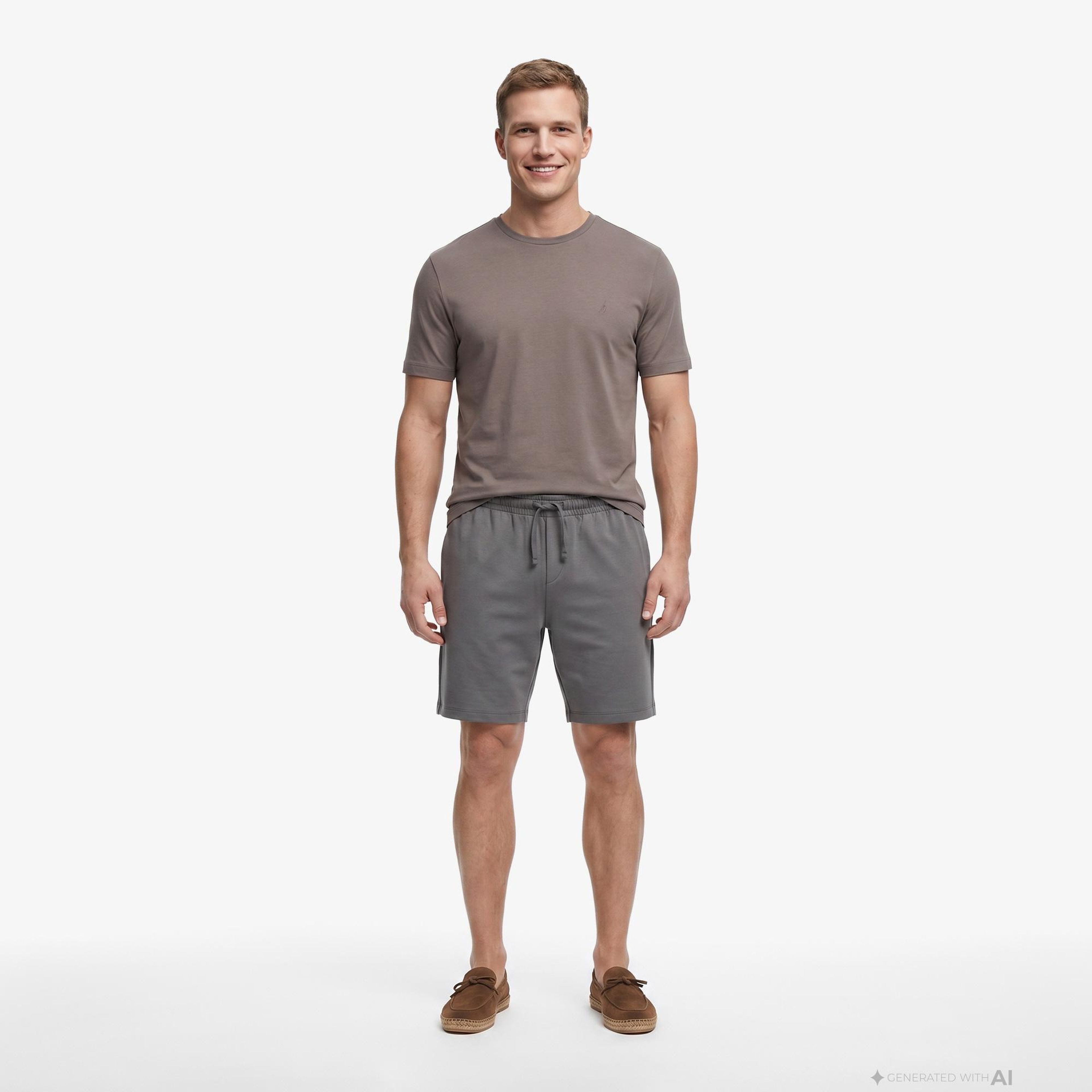 Nautica Erkek Gri Regular Fit Şort