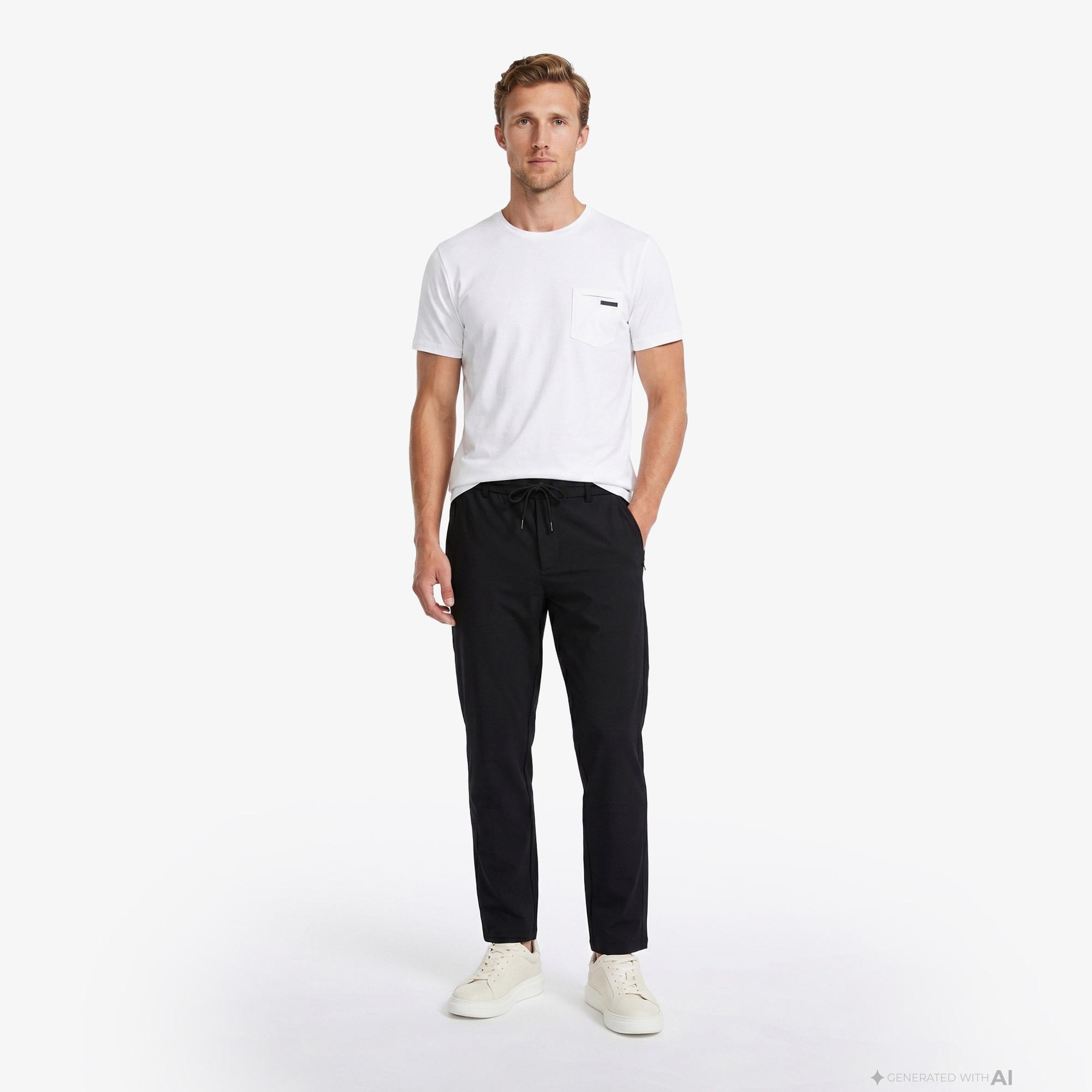 Nautica Erkek Beyaz Regular Fit T-Shirt