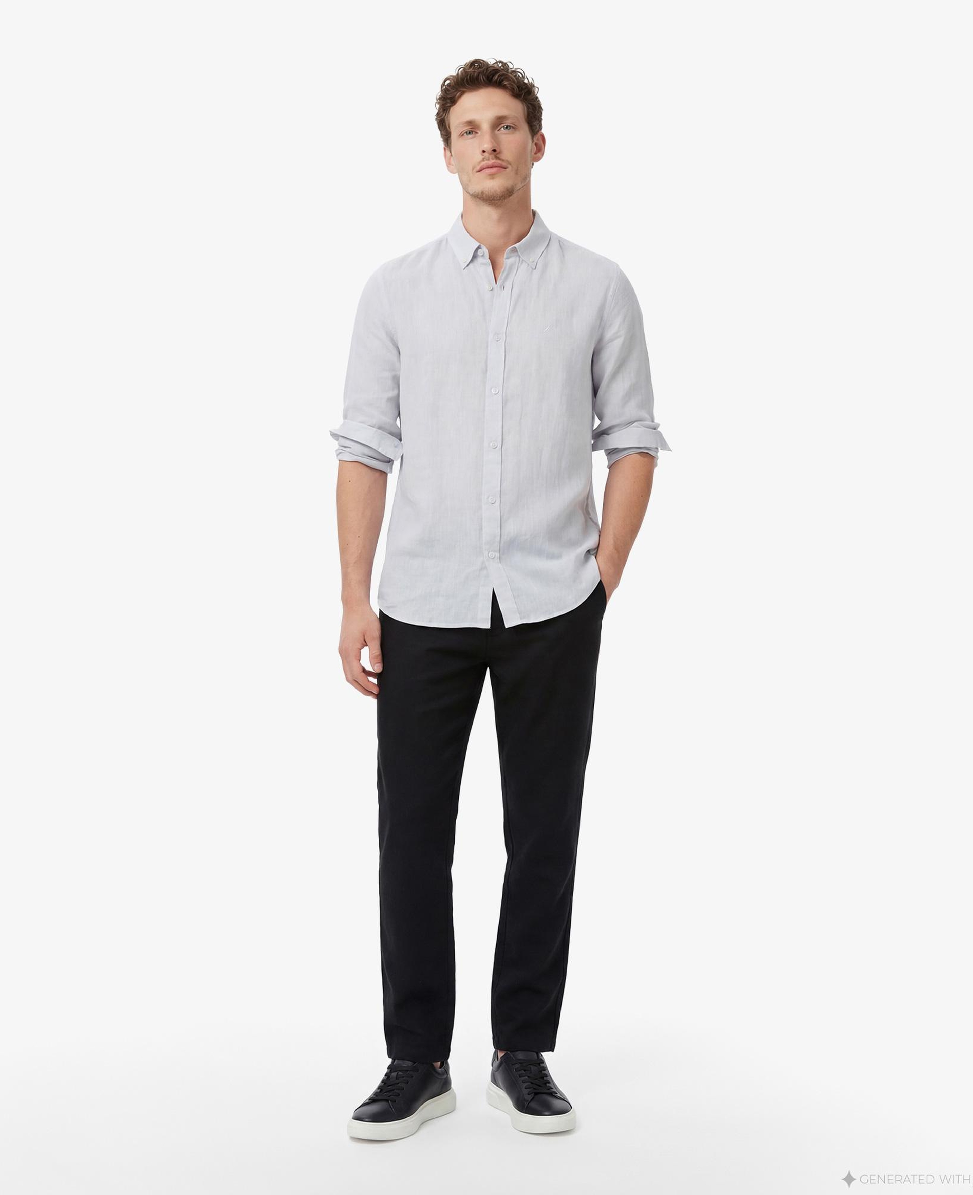 Nautica Erkek Siyah Regular Fit Pantolon