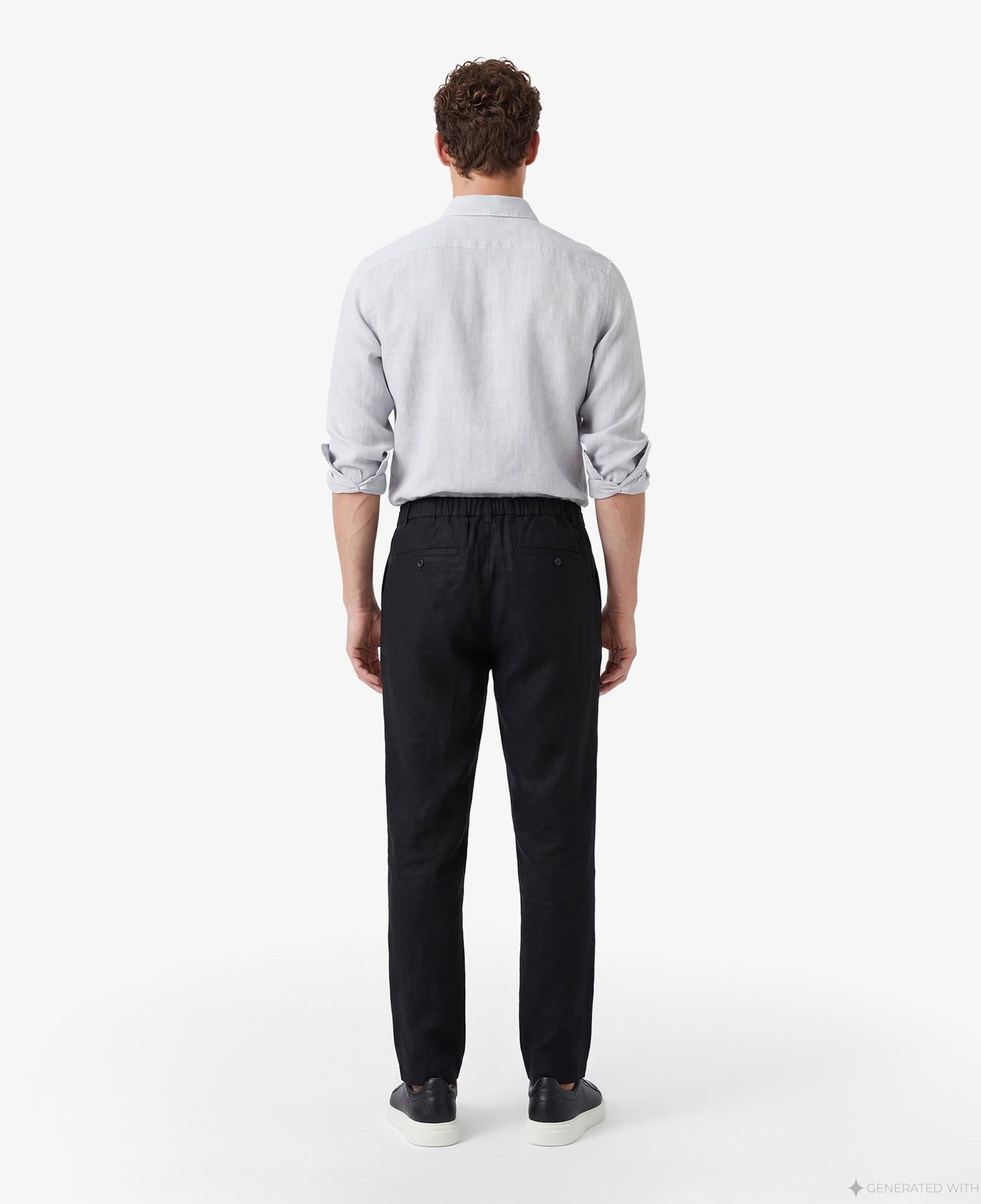 Nautica Erkek Siyah Regular Fit Pantolon