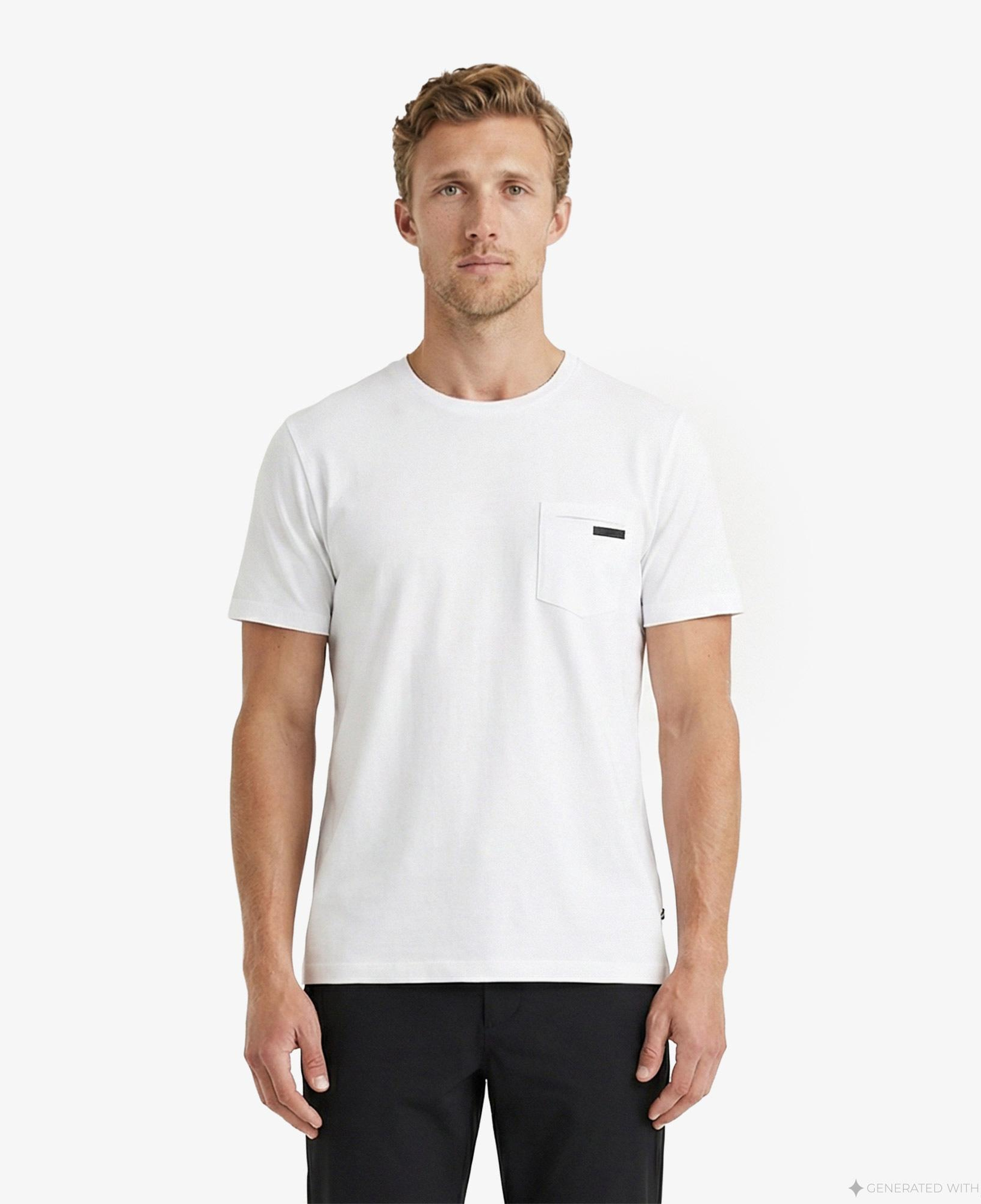 Nautica Erkek Beyaz Regular Fit T-Shirt