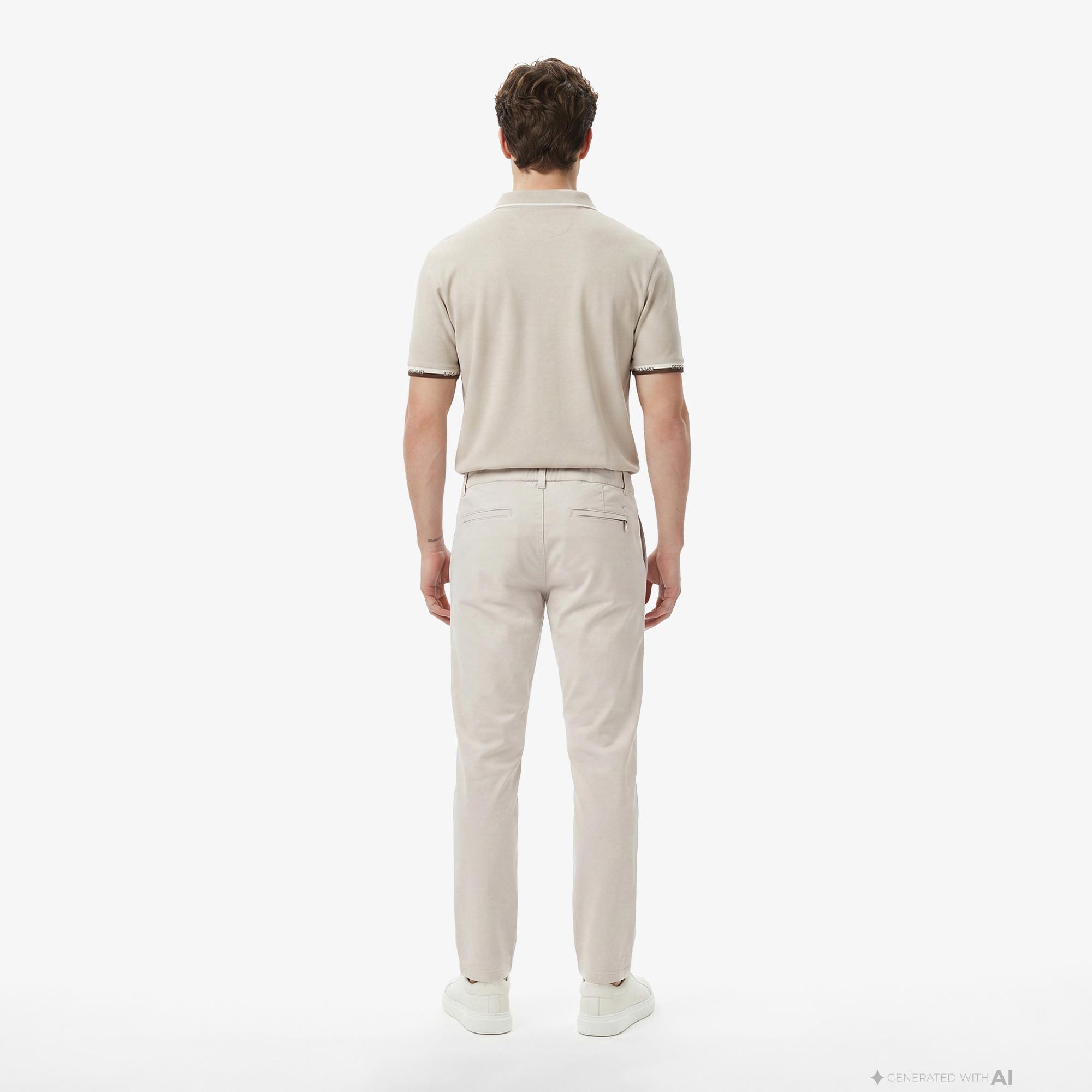 Nautica Erkek Gri Regular Fit Pantolon