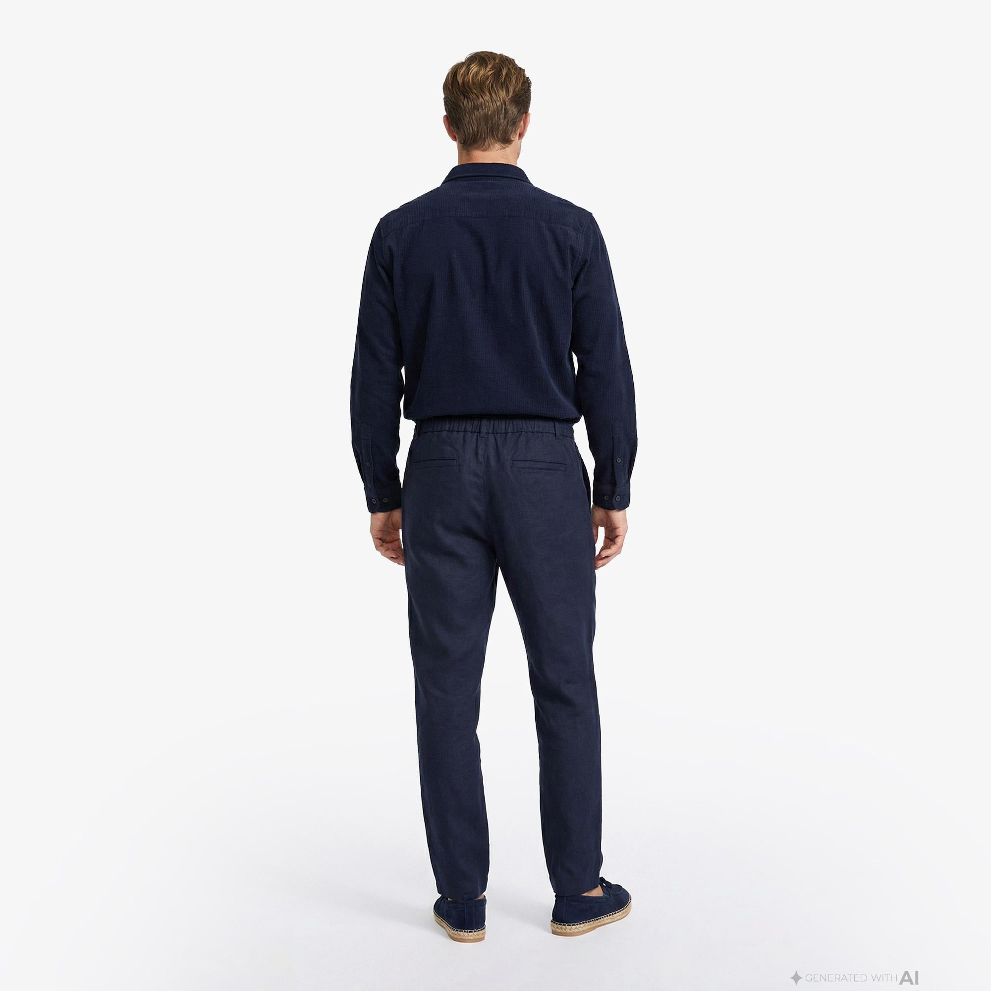 Nautica Erkek Lacivert Regular Fit Pantolon