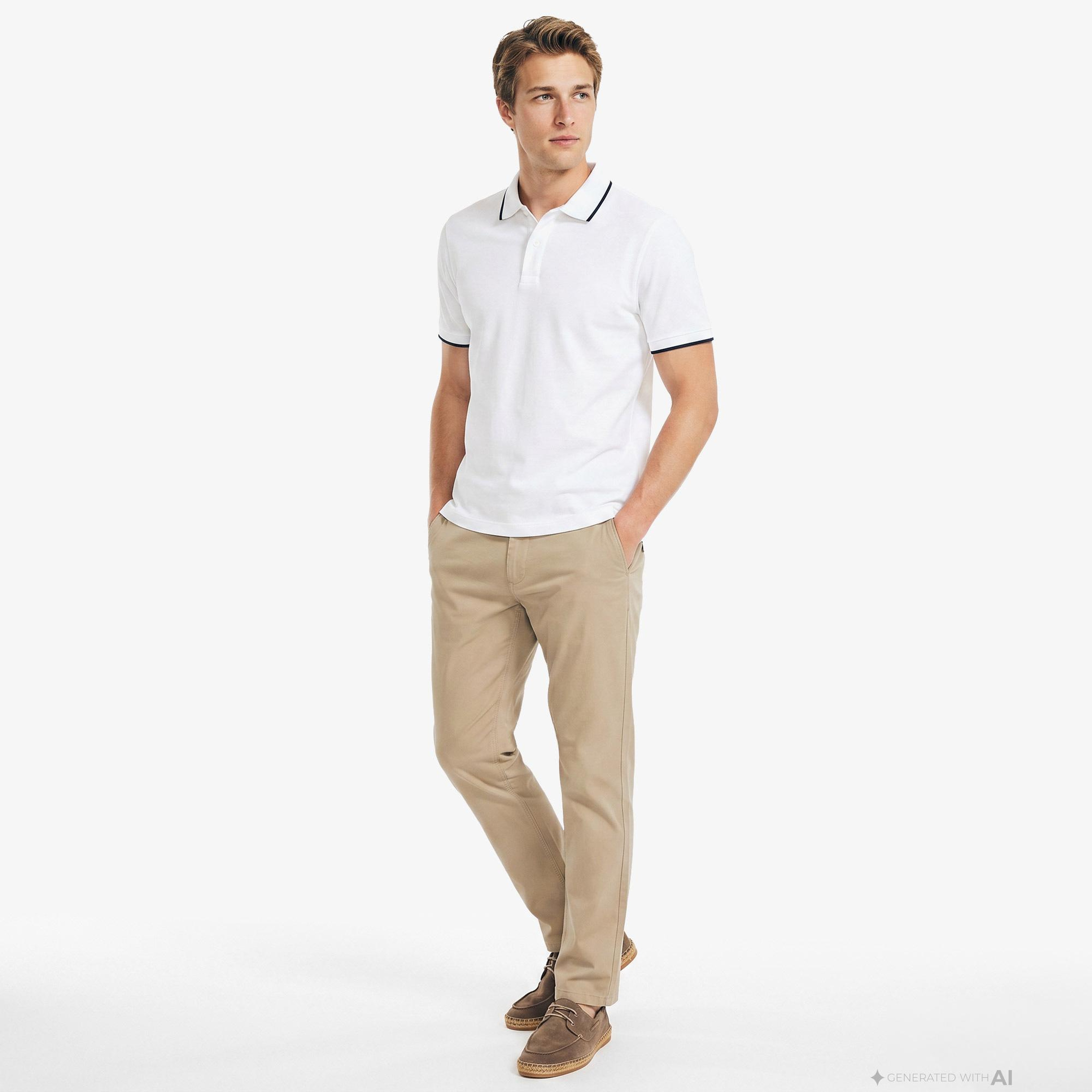 Nautica Erkek Kahverengi Slim Fit Pantolon