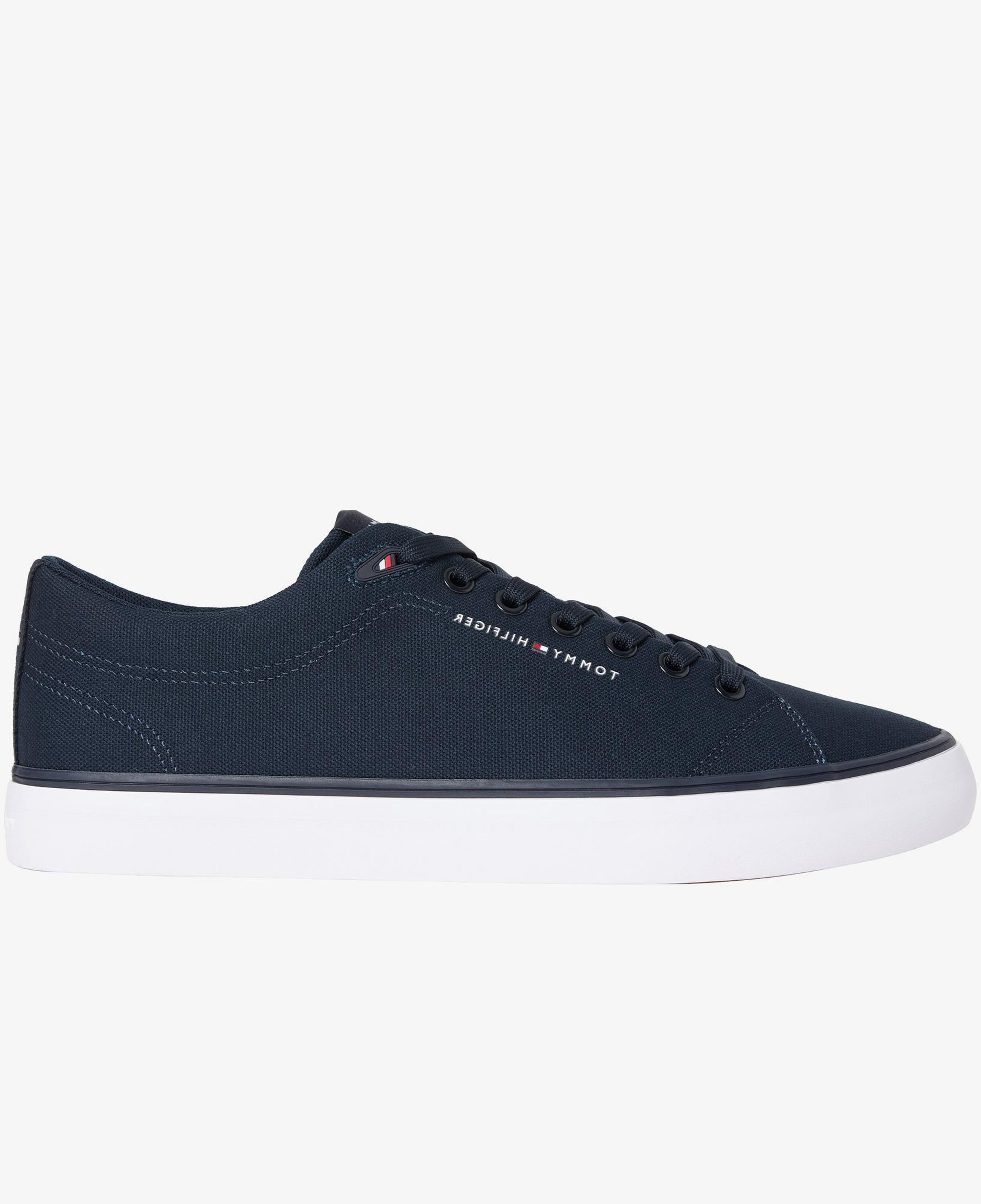 Tommy Hilfiger Hi Vulc Erkek Lacivert Sneaker