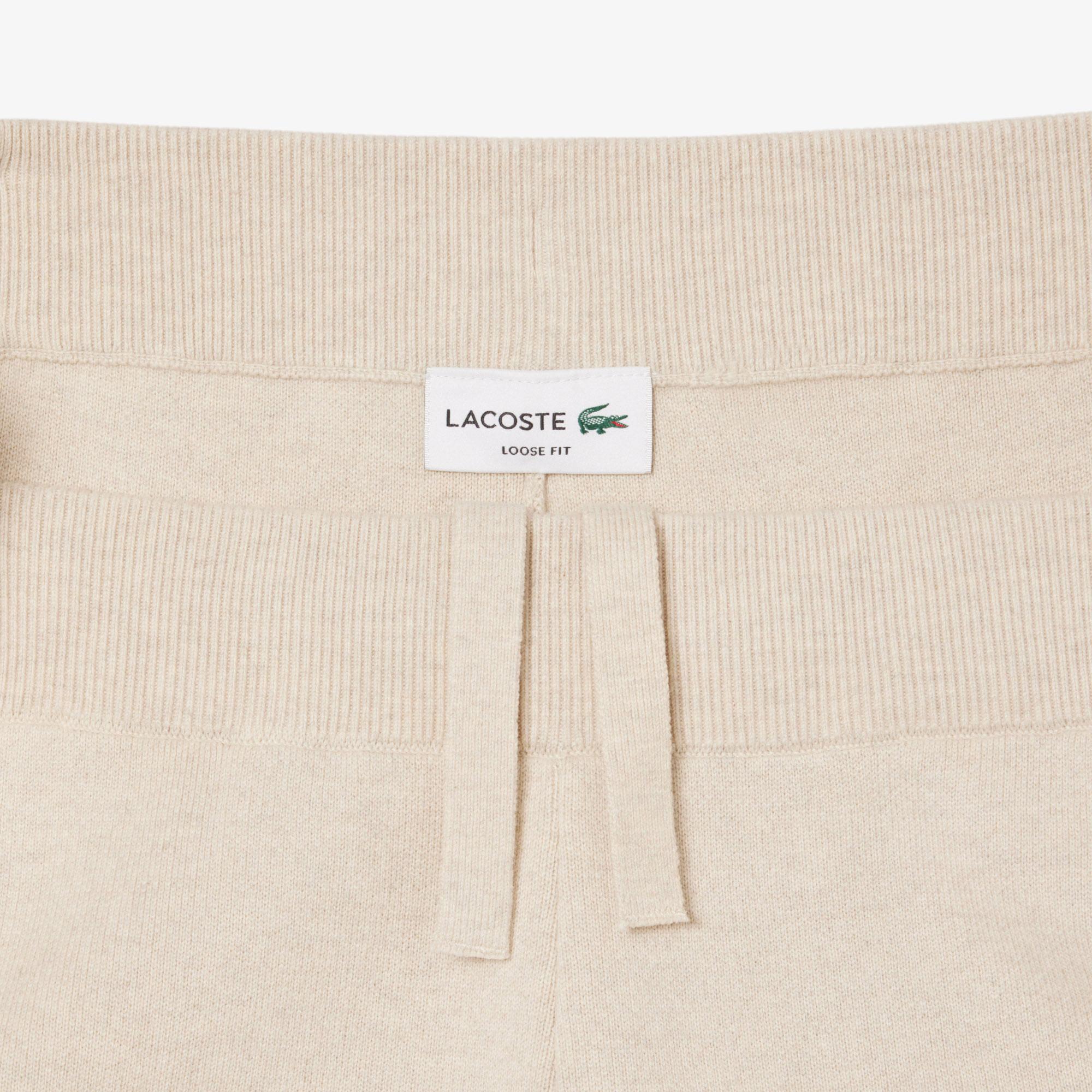 Erkek Loose Fit Bej Eşofman Altı