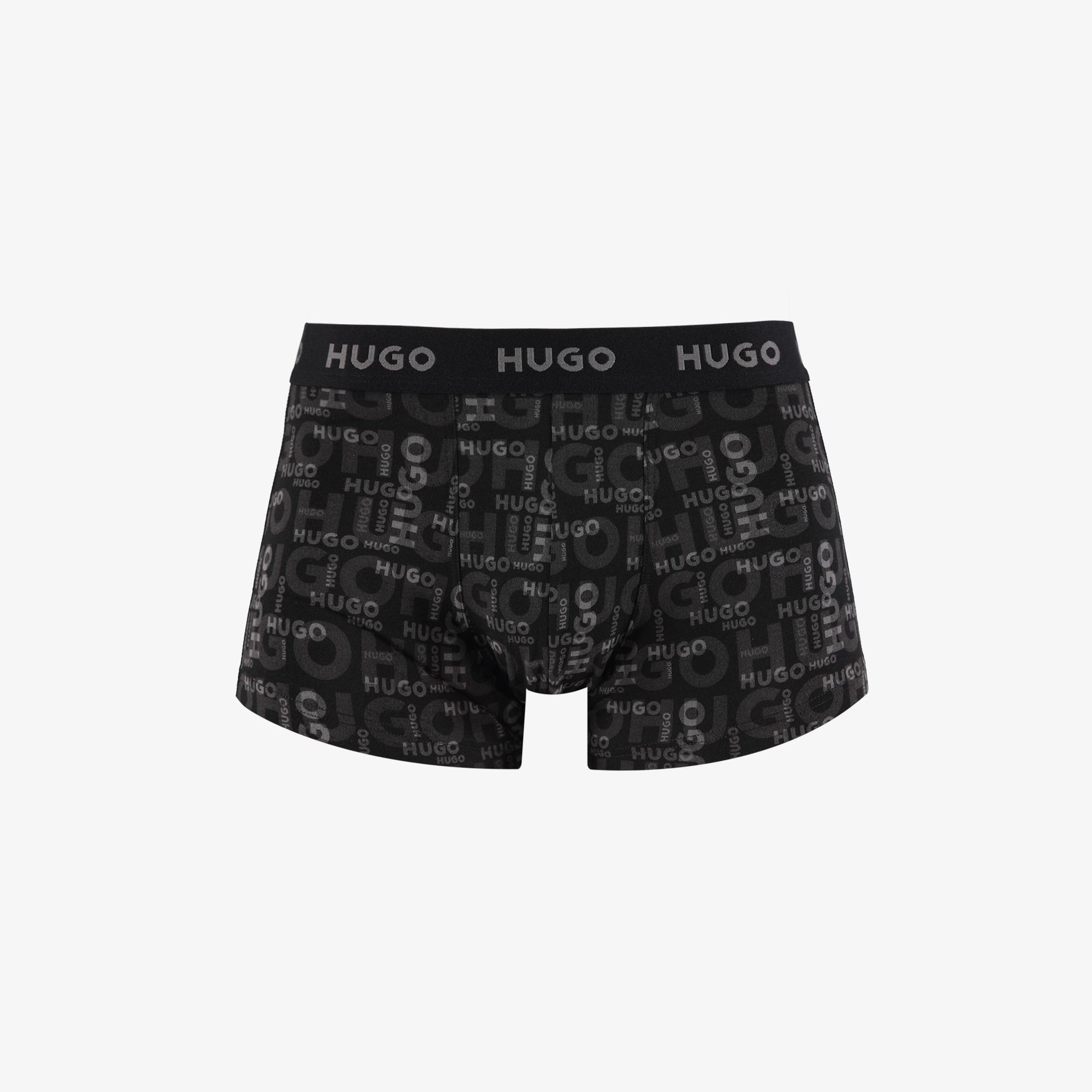 Hugo 3'lü Trunk Triplet Erkek Renkli Boxer