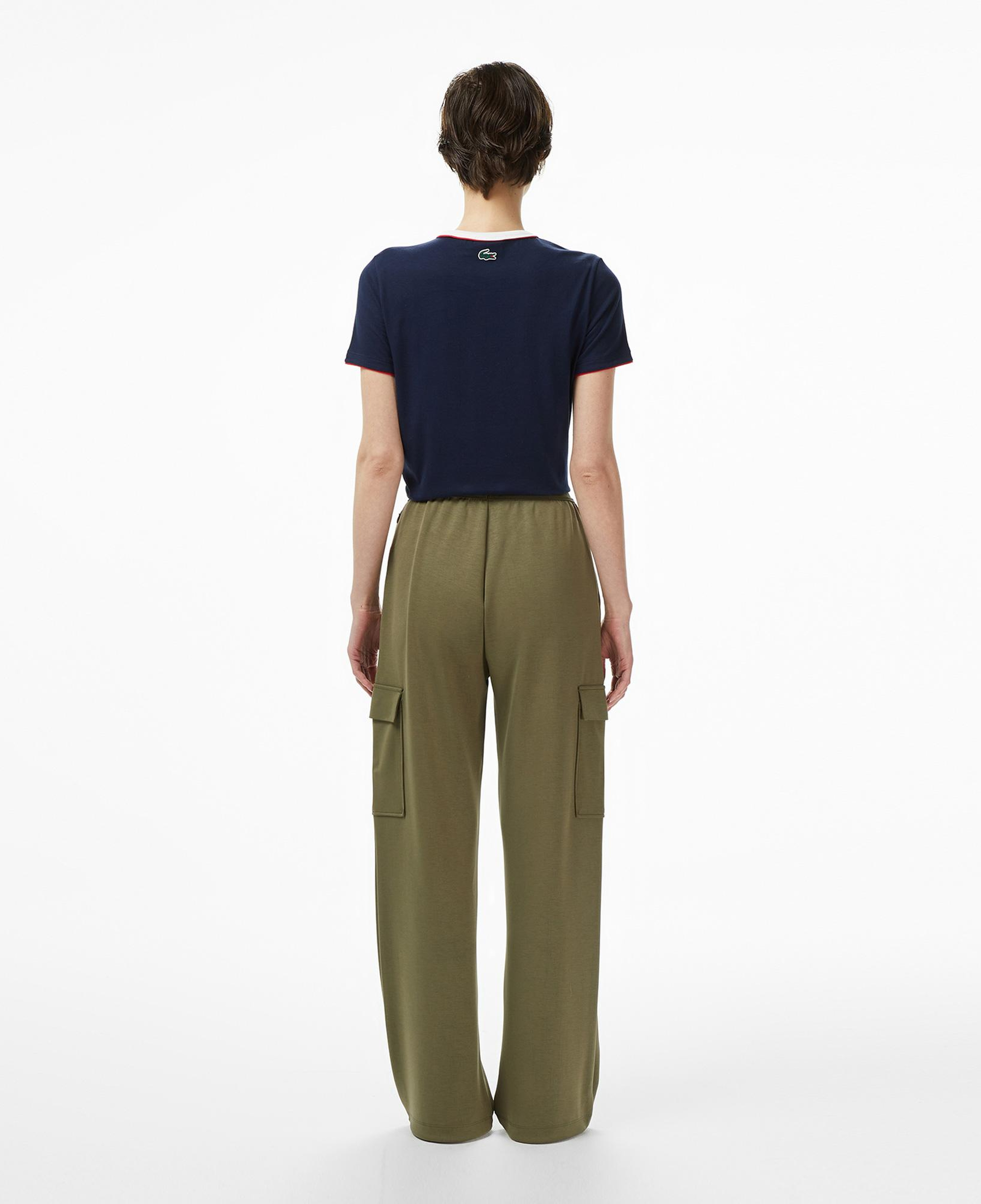 Lacoste Kadın Relaxed Fit Haki Modal Karışımlı Eşofman Altı