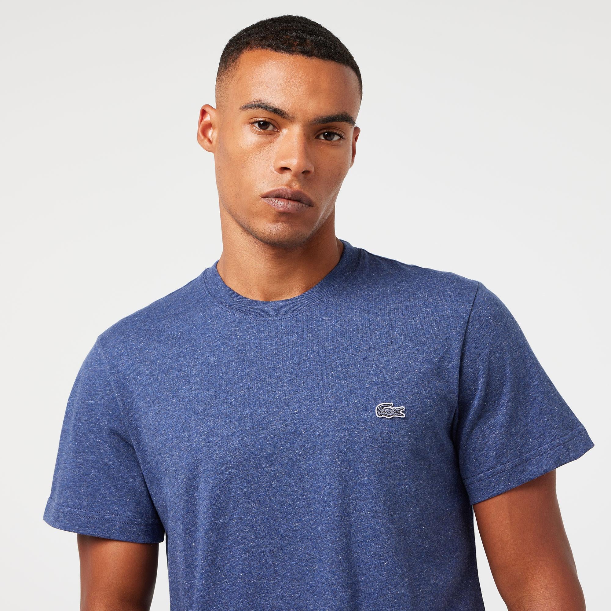 Lacoste Erkek Regular Fit Bisiklet Yaka Lacivert T-Shirt