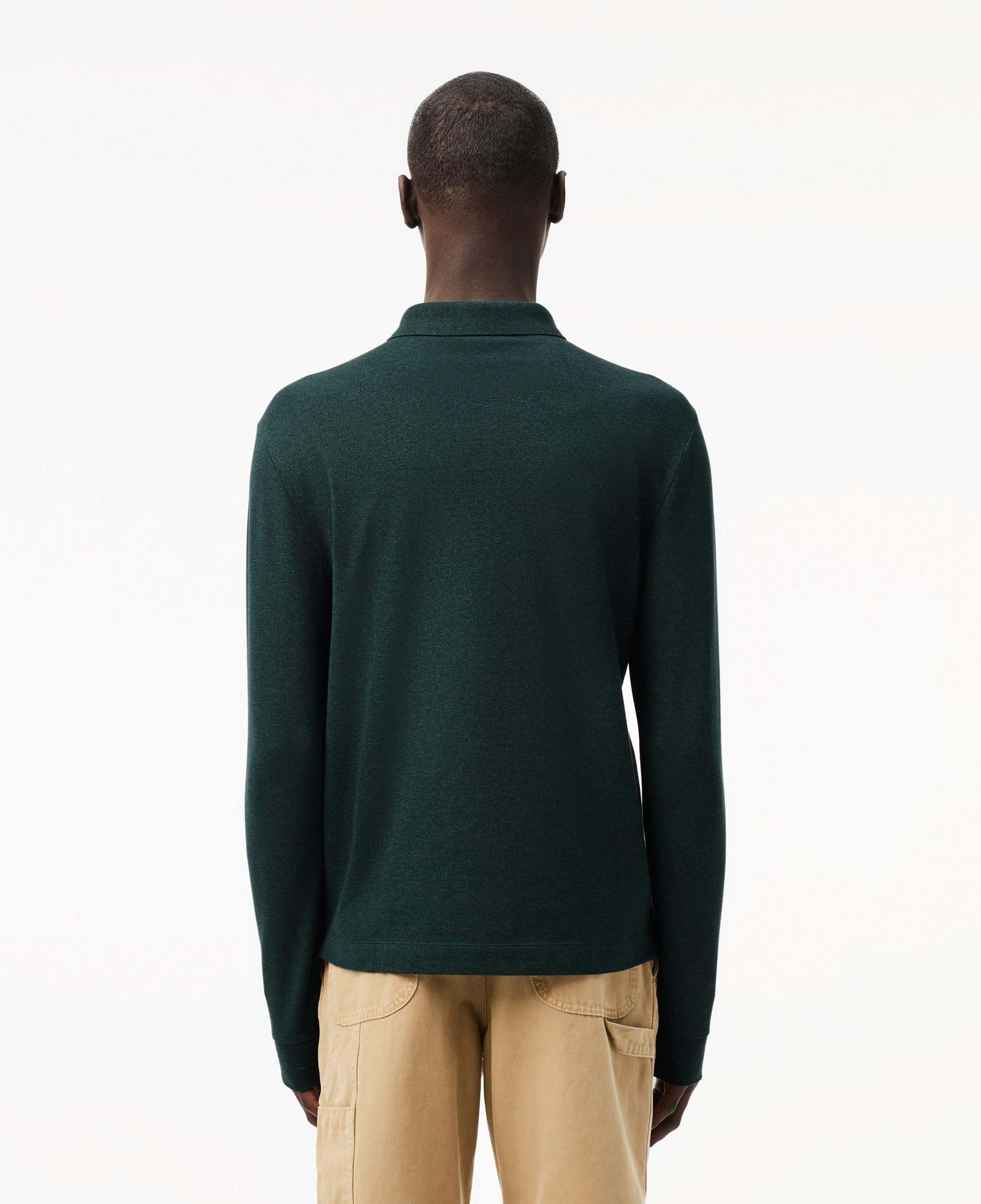 Lacoste Erkek Regular Fit Uzun Kollu Koyu Yeşil Polo