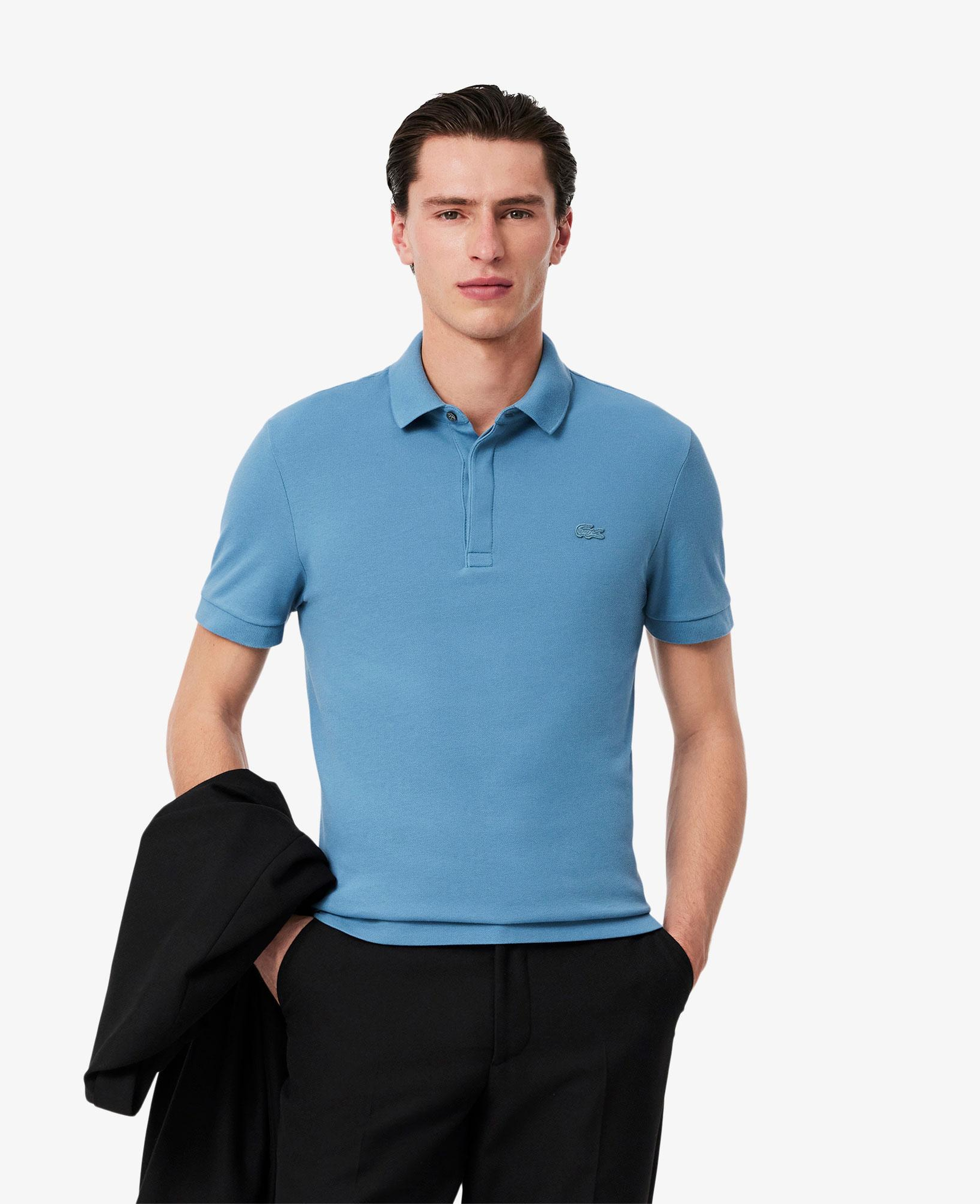 Erkek Regular Fit Mavi Paris Polo