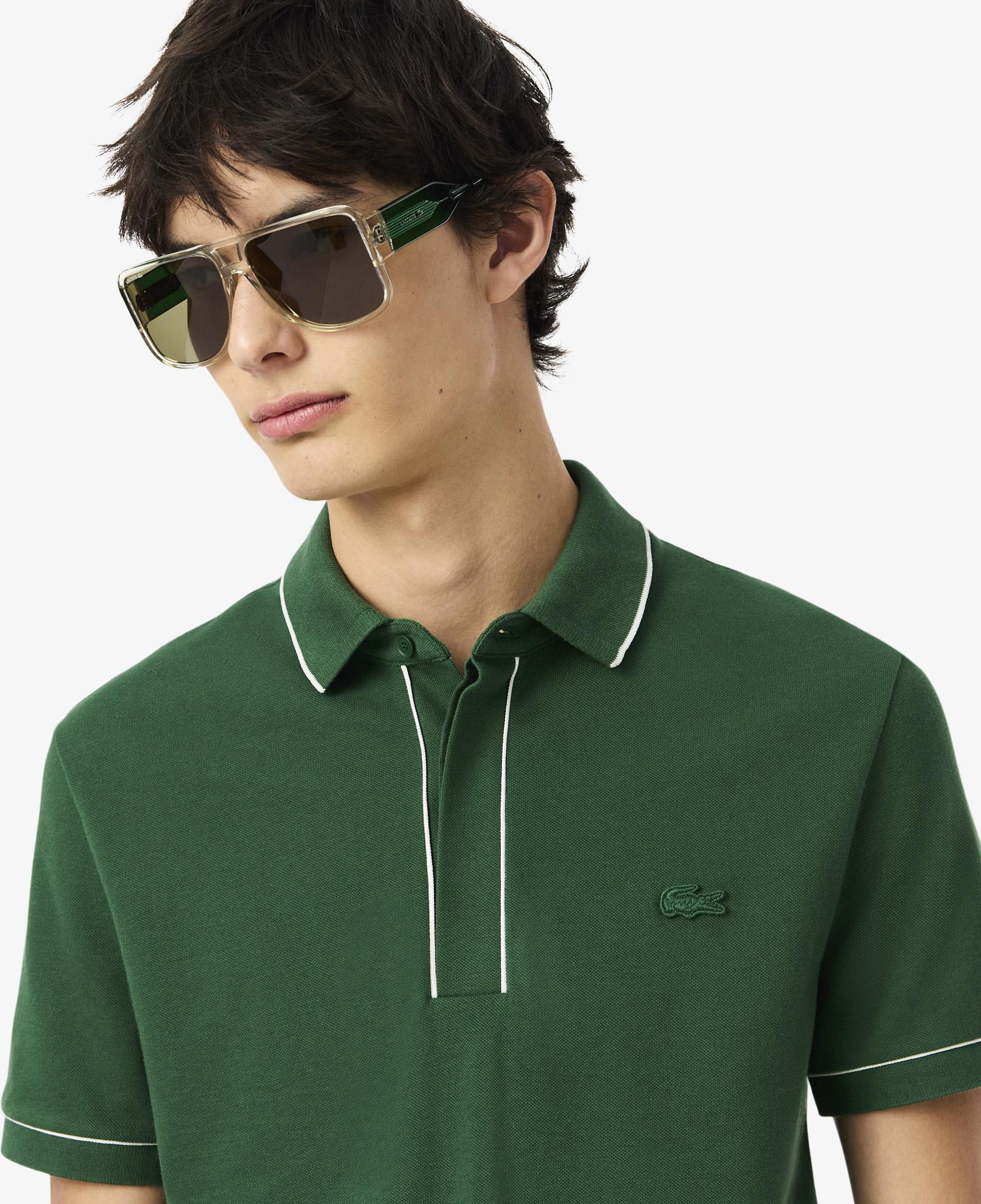 Lacoste Paris Regular Fit Erkek Yeşil Polo