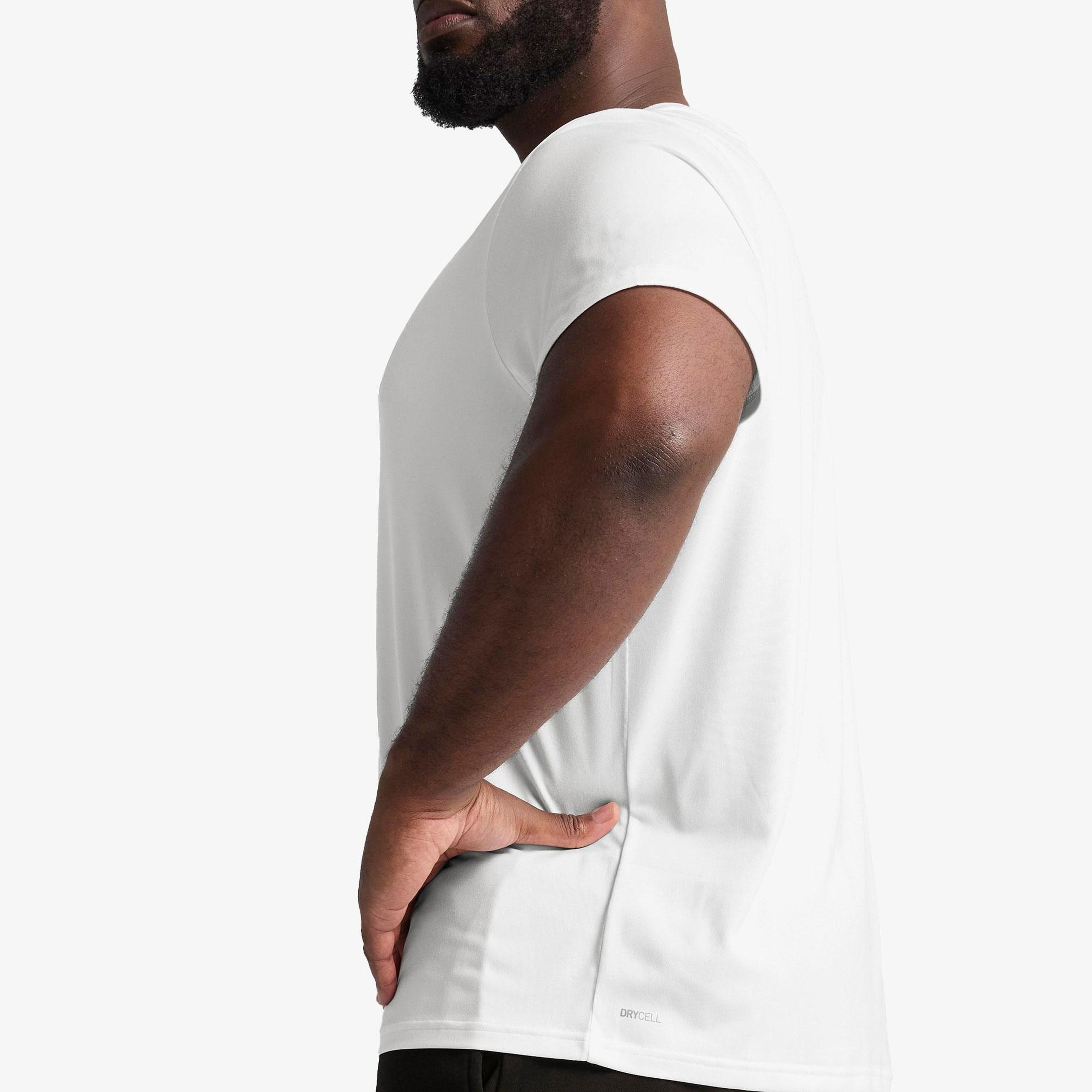 Puma Tad Essentialential Solid Cat Erkek Beyaz T-Shirt