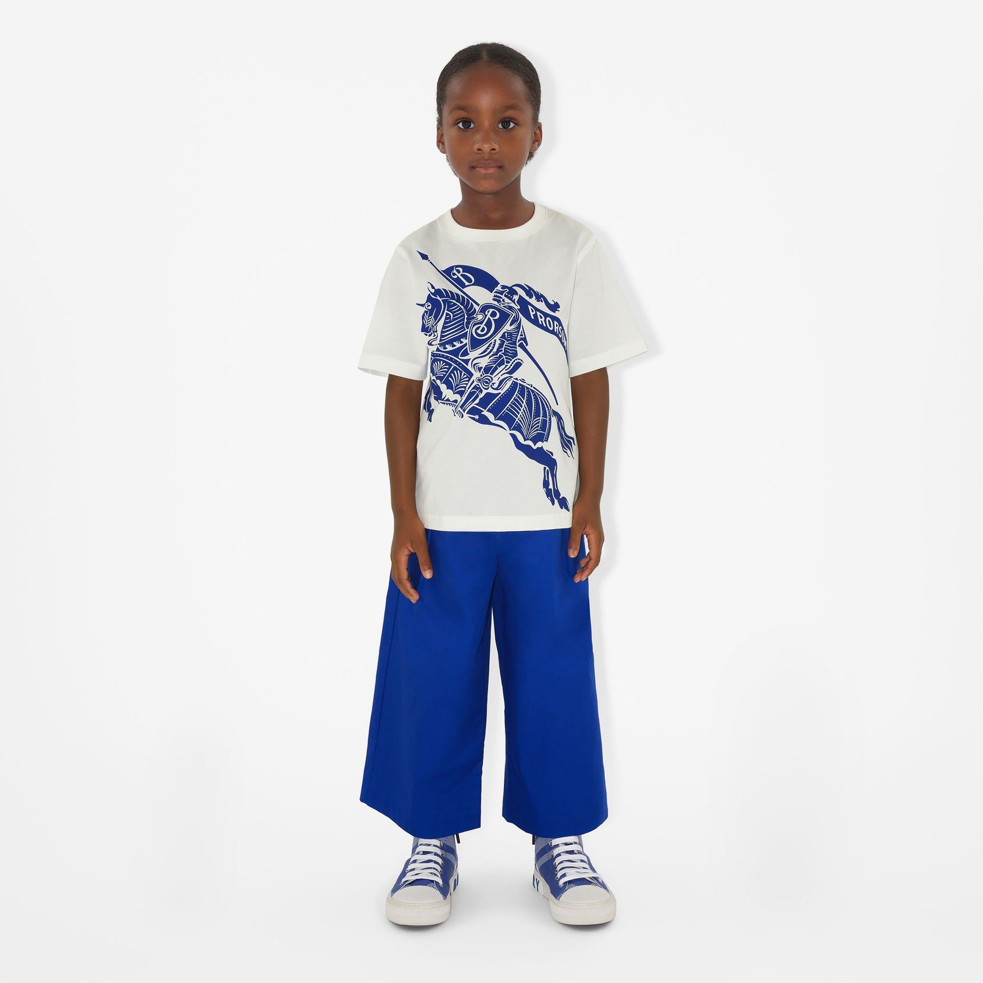 Burberry Çocuk Gri T-Shirt