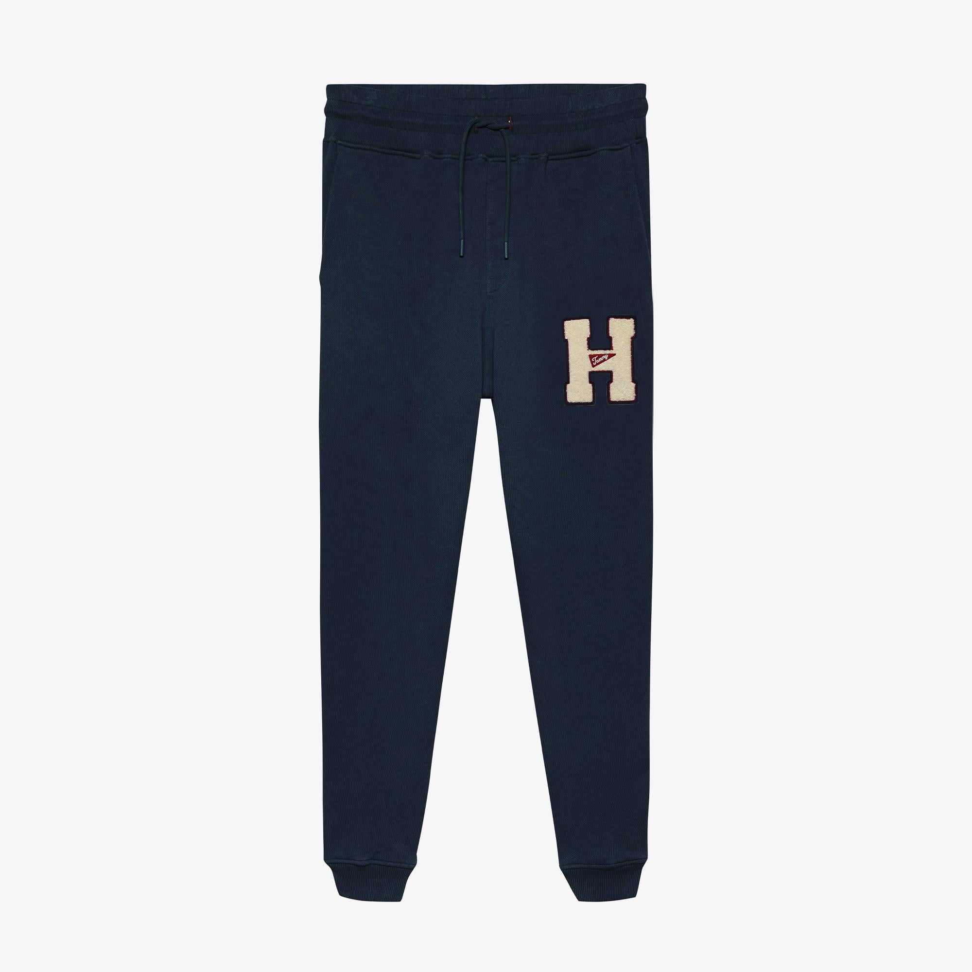 Tommy Hilfiger Tjm Towel Patch Terry Erkek Mavi Eşofman Altı