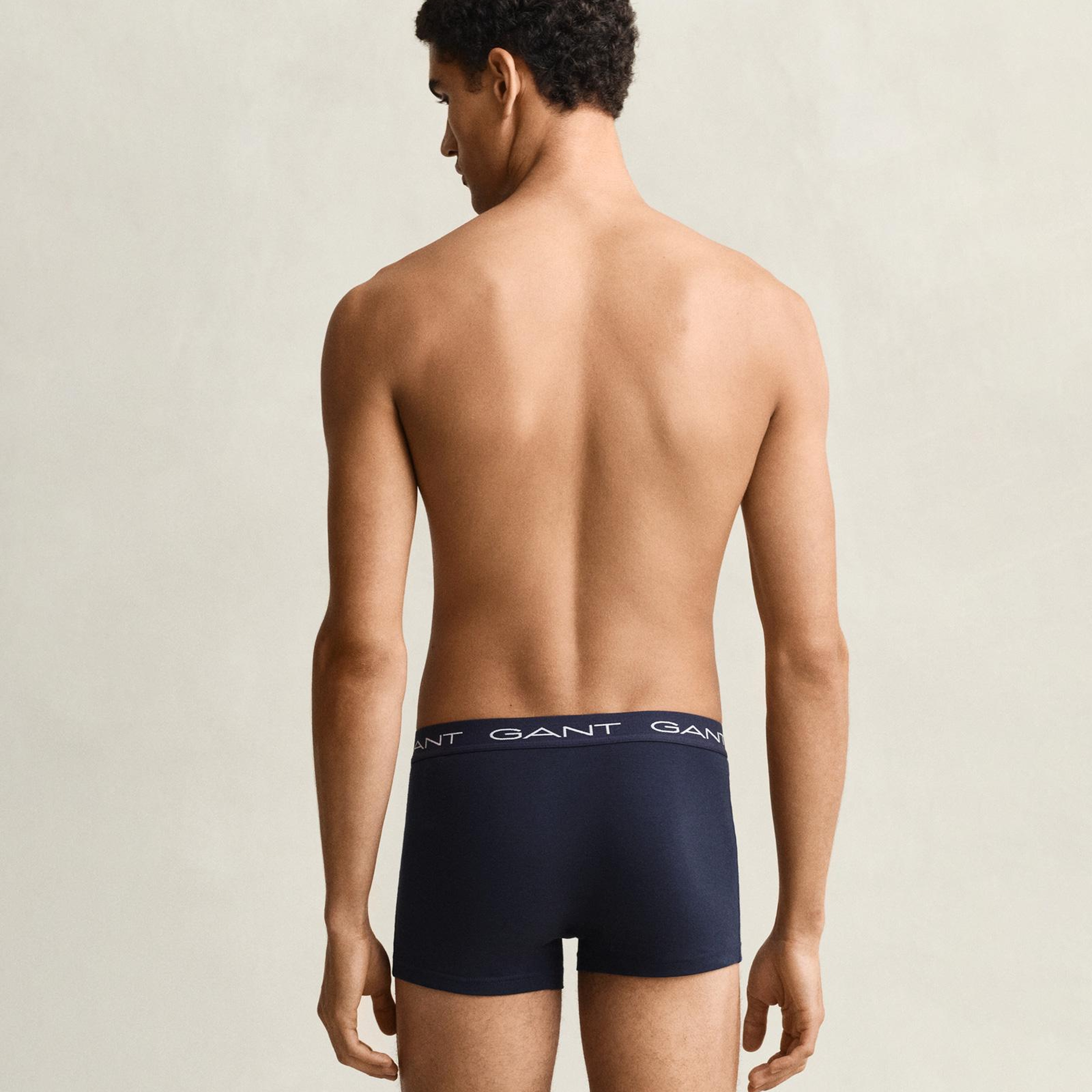 GANT Erkek Lacivert Düz Boxer