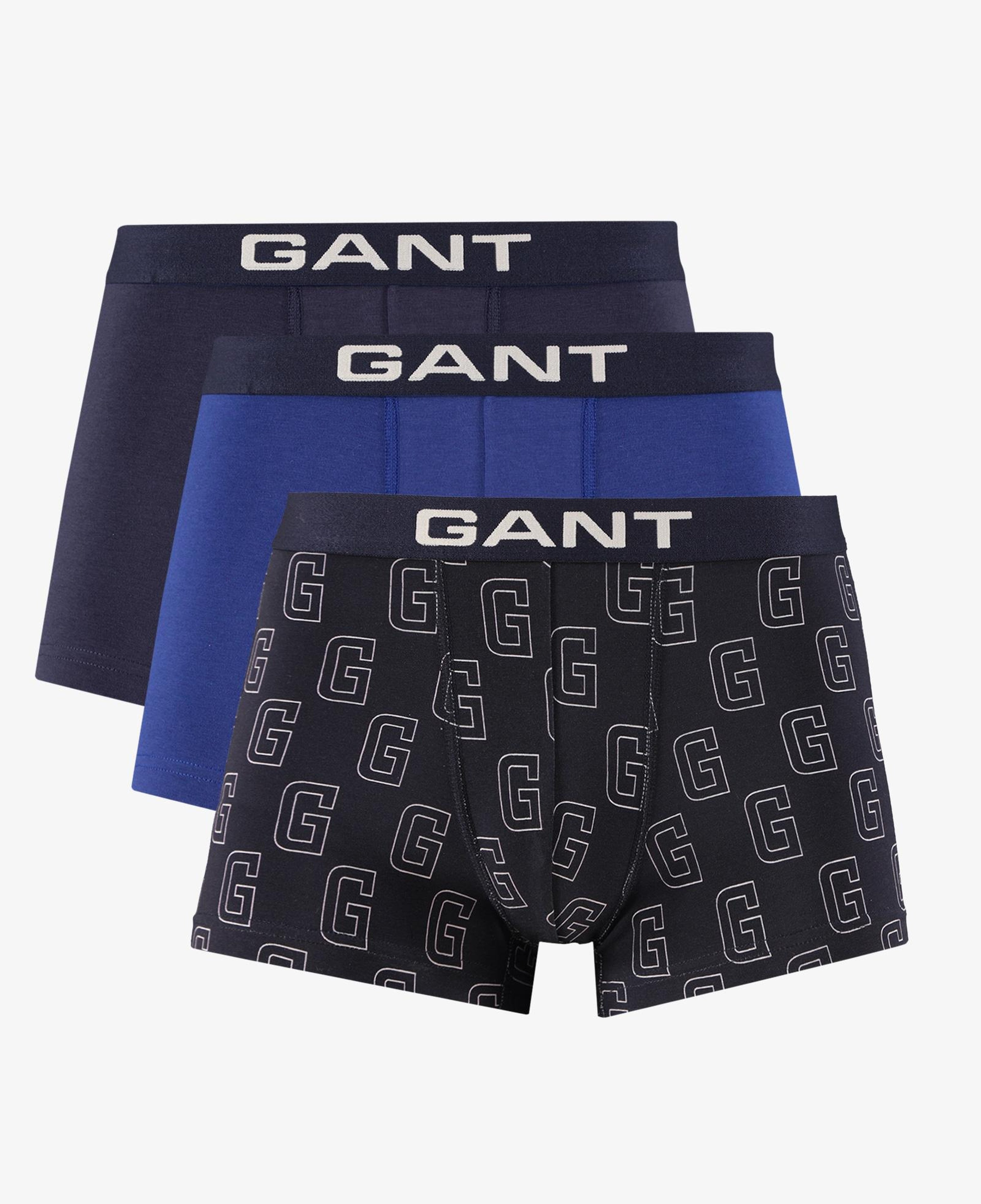 GANT Erkek Lacivert Logolu Boxer