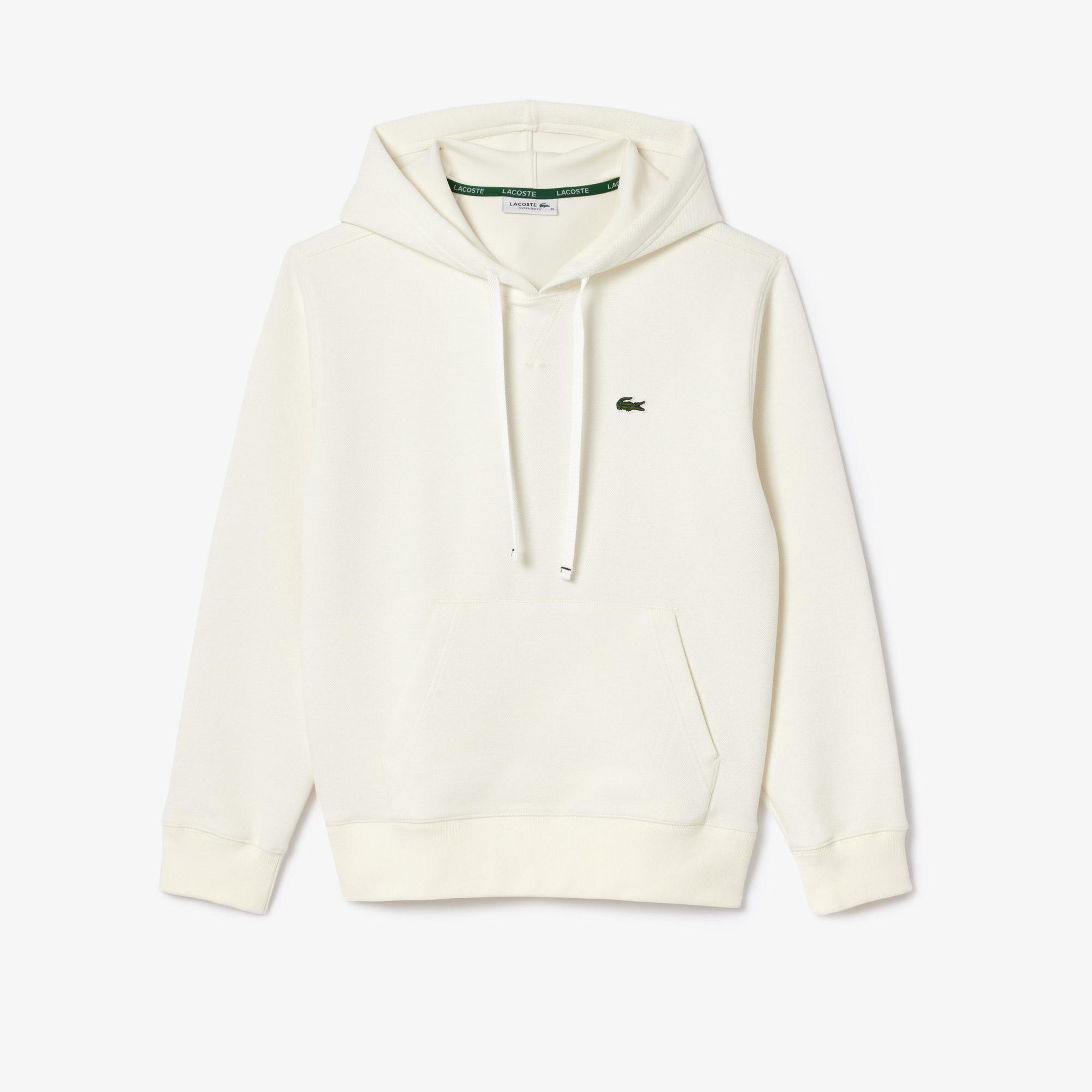 Kadın Regular Fit Kapüşonlu Beyaz Sweatshirt