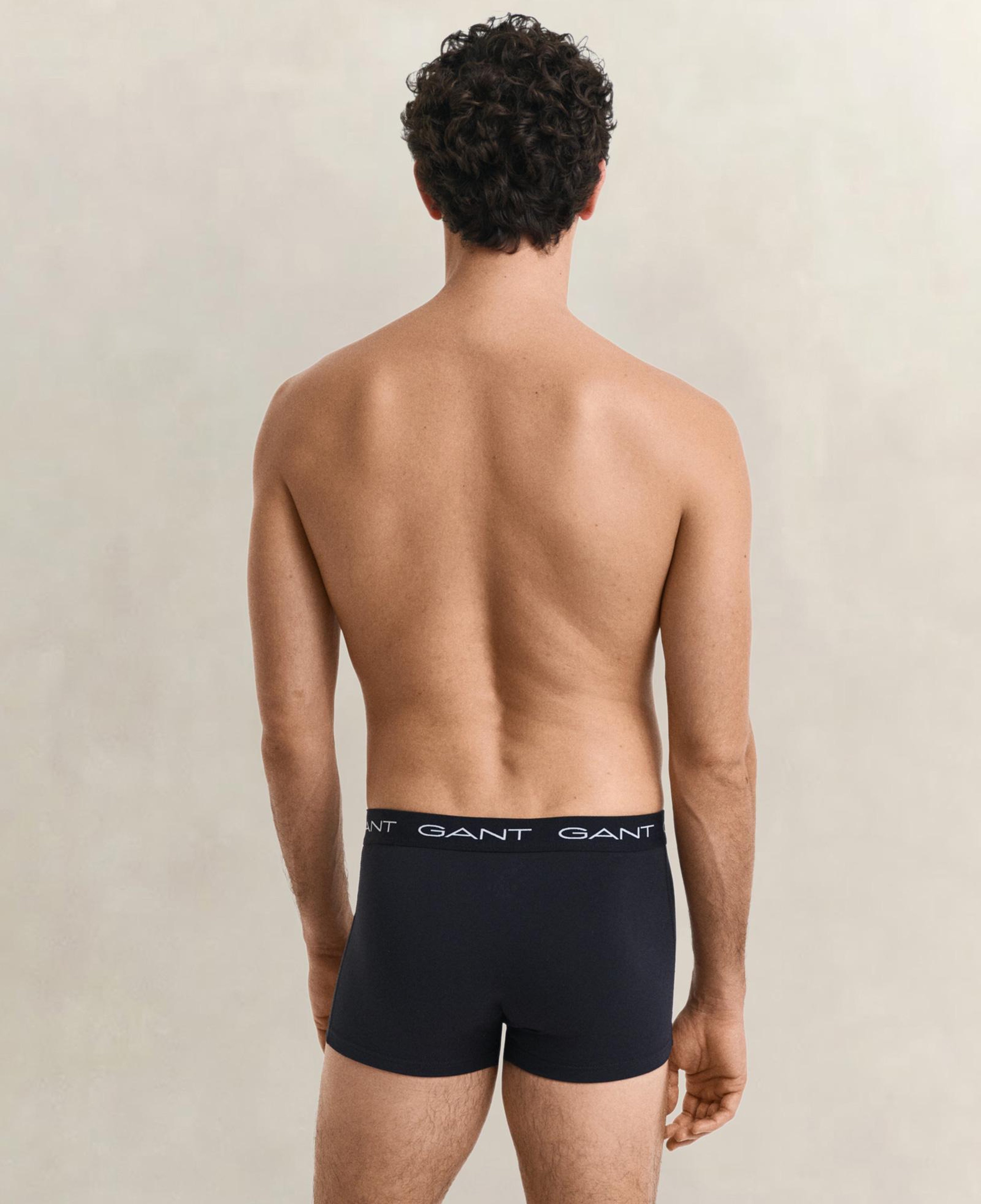 GANT Erkek Siyah Düz Boxer