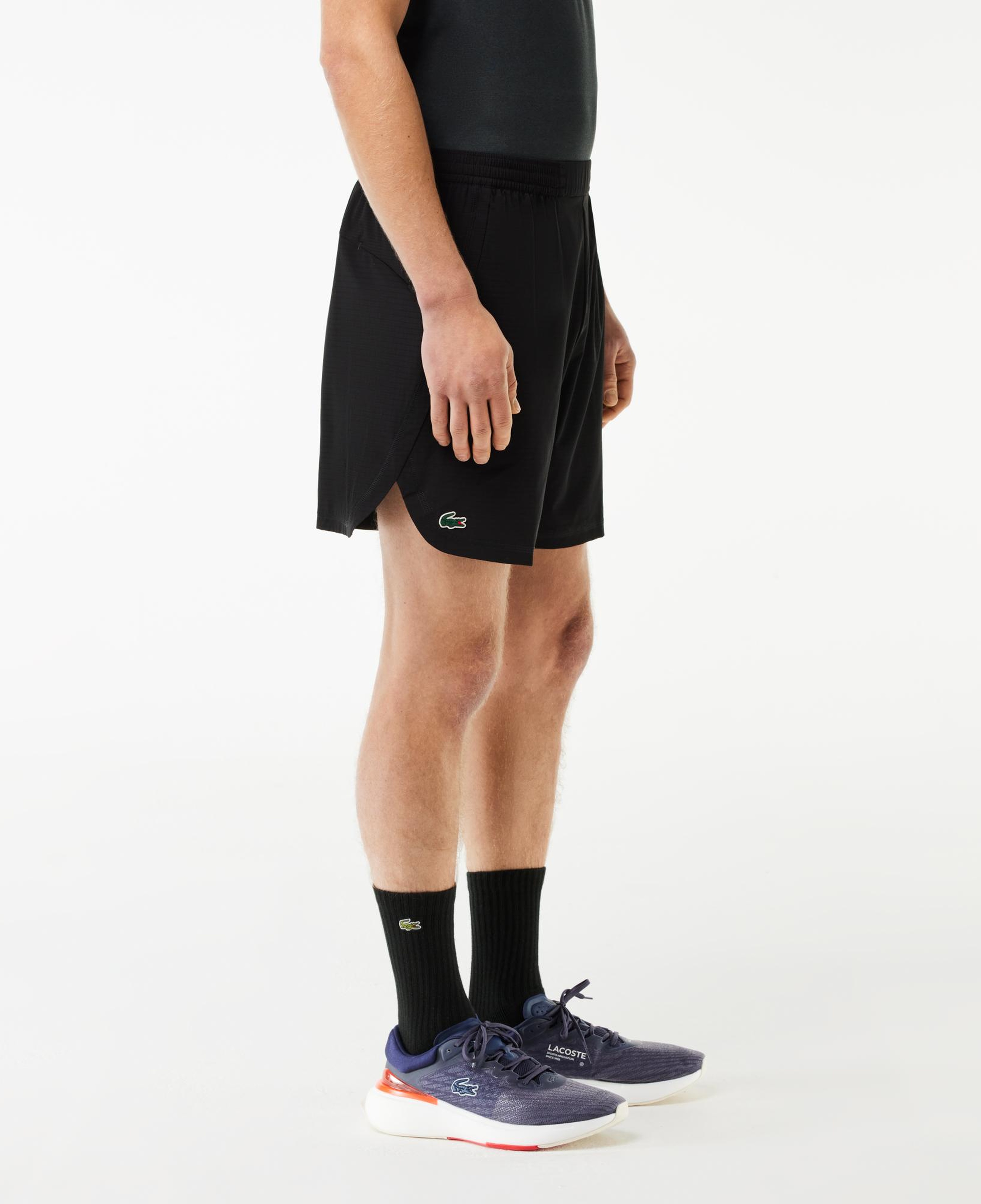 Erkek Relaxed Fit Siyah Şort