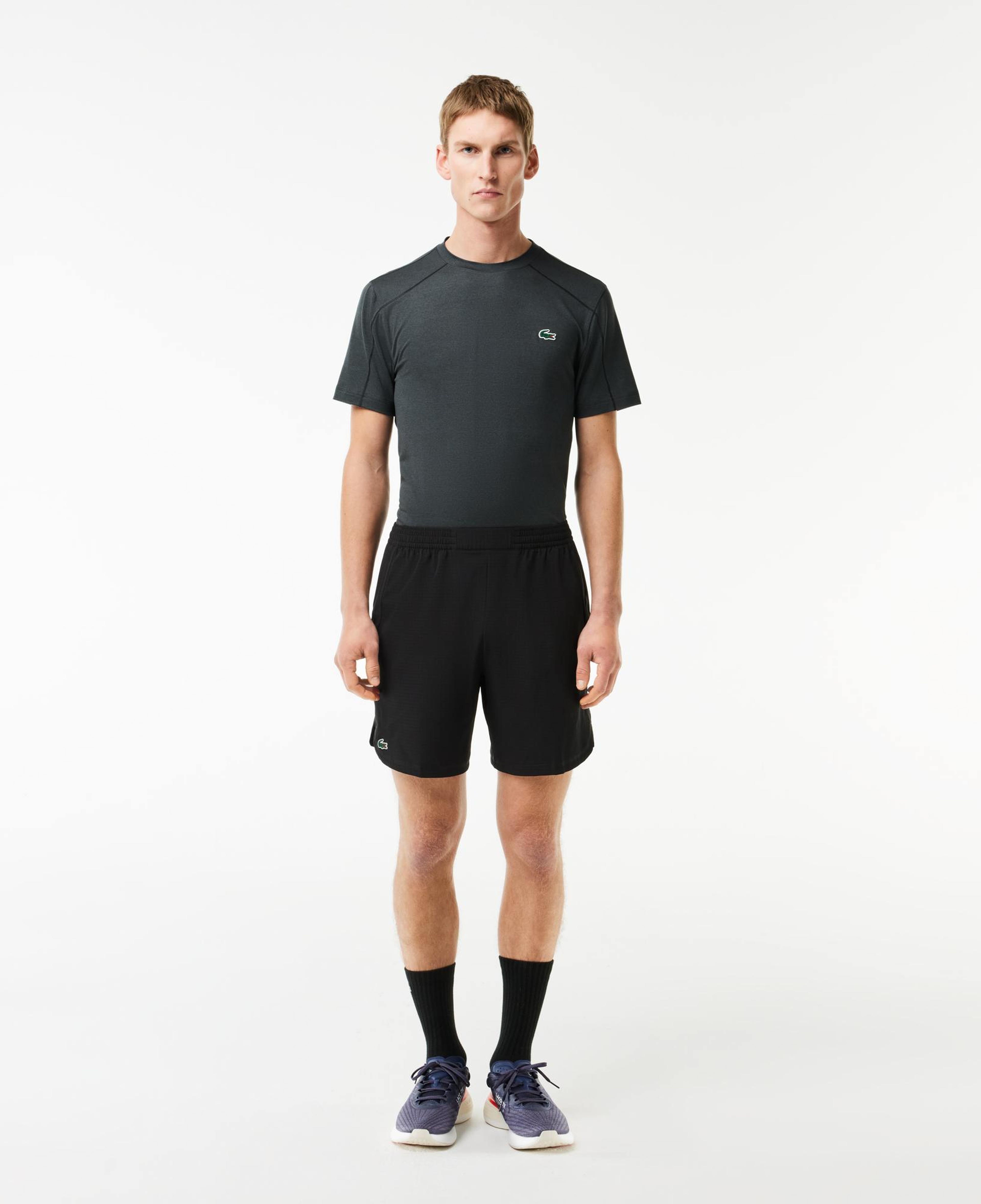 Erkek Relaxed Fit Siyah Şort