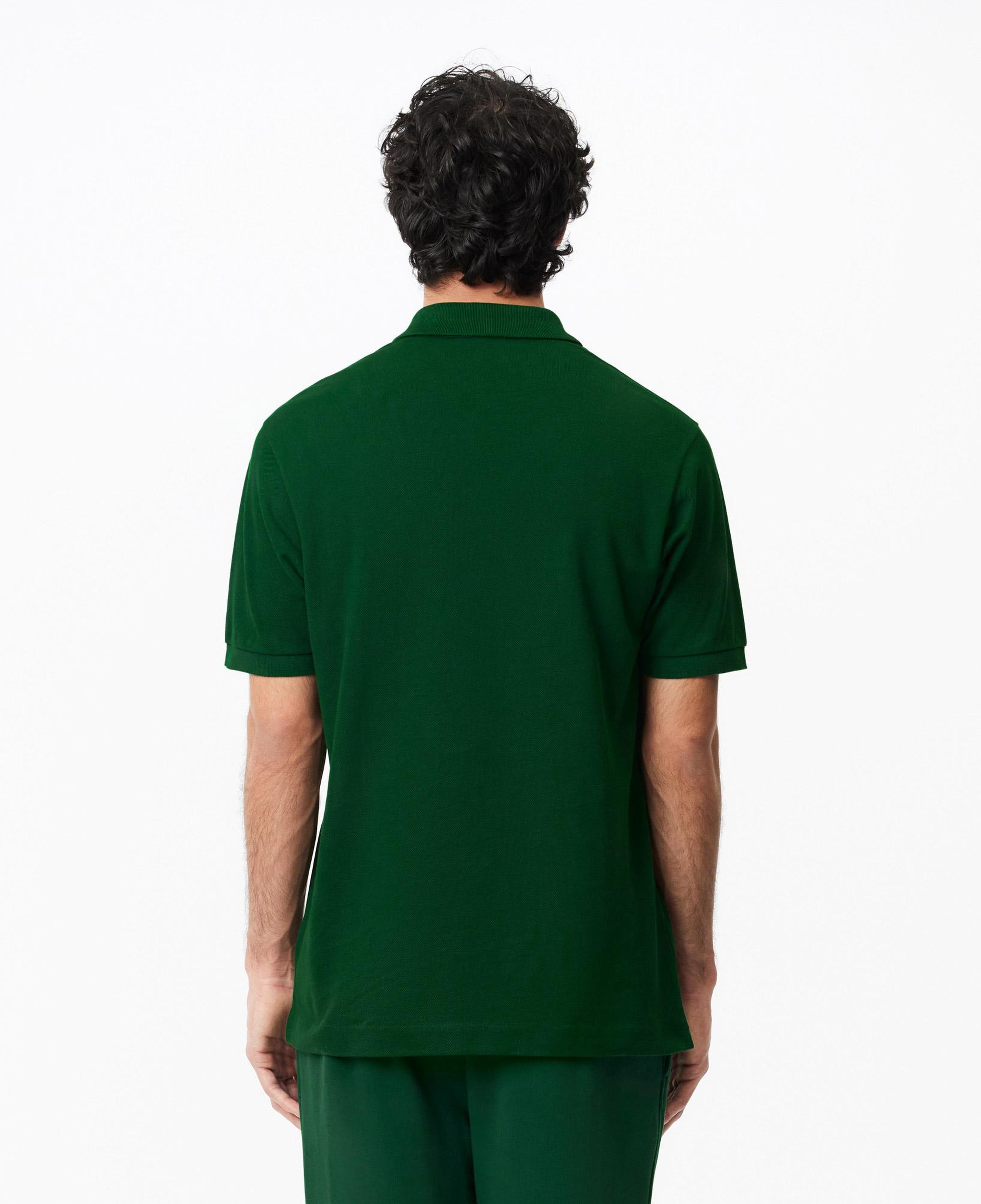 L.12.12 Erkek Classic Fit Organik Pamuk Yeşil Polo