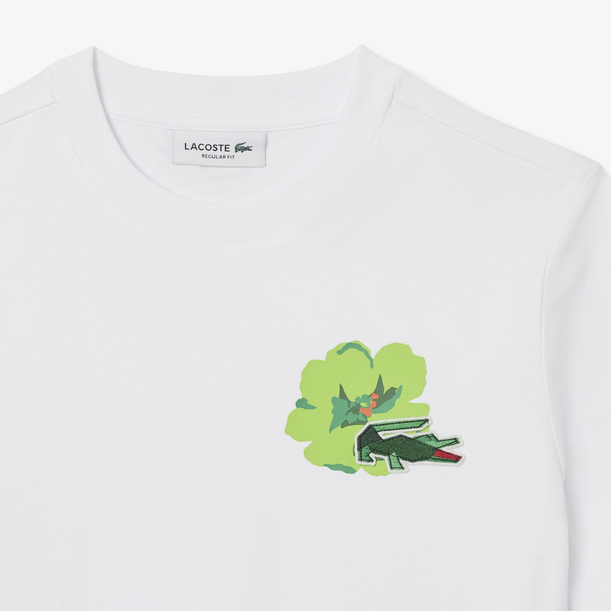 Kadın Regular Fit Bisiklet Yaka Beyaz T-Shirt