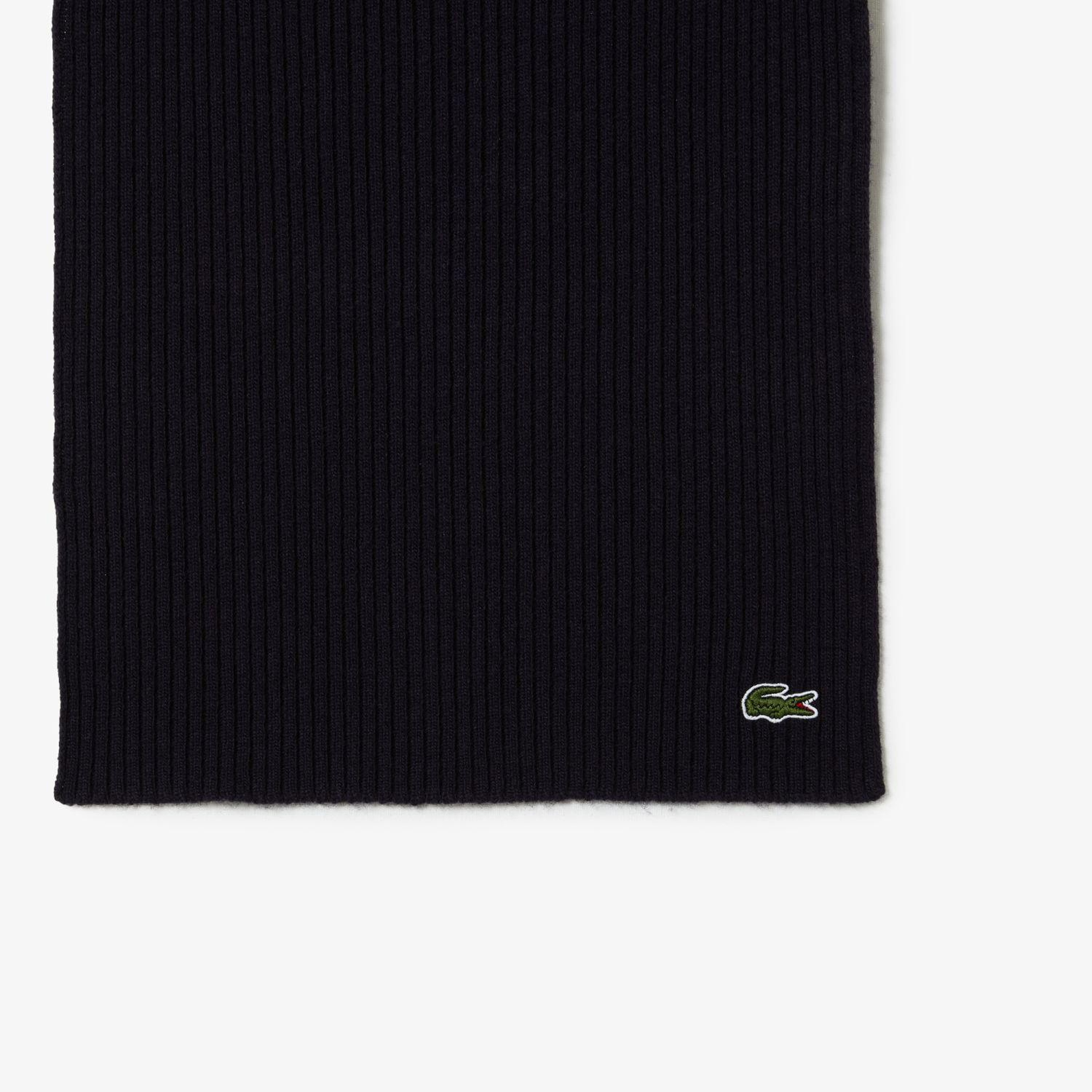Unisex Yün Lacivert Atkı