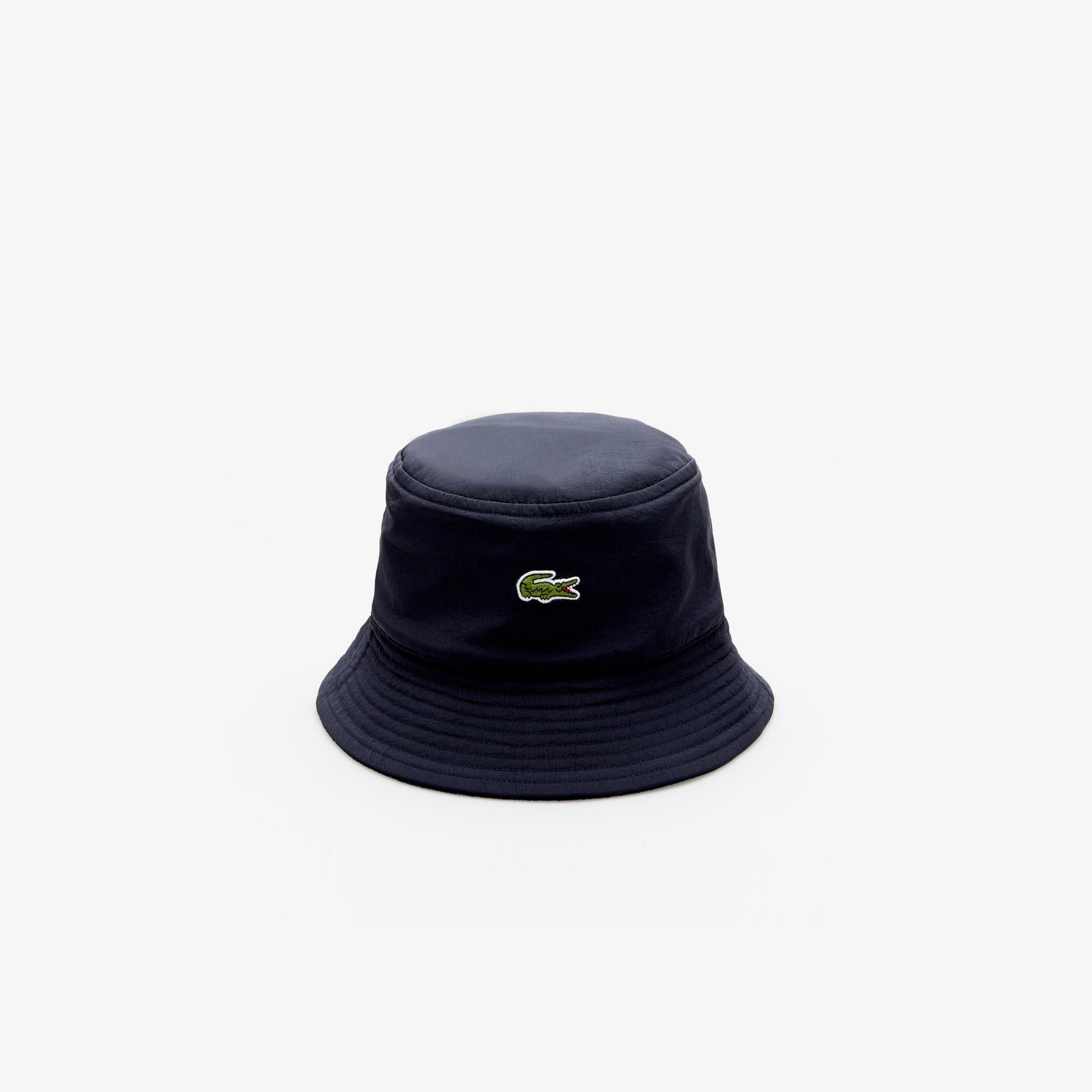 Lacoste Unisex Baskılı Lacivert Şapka