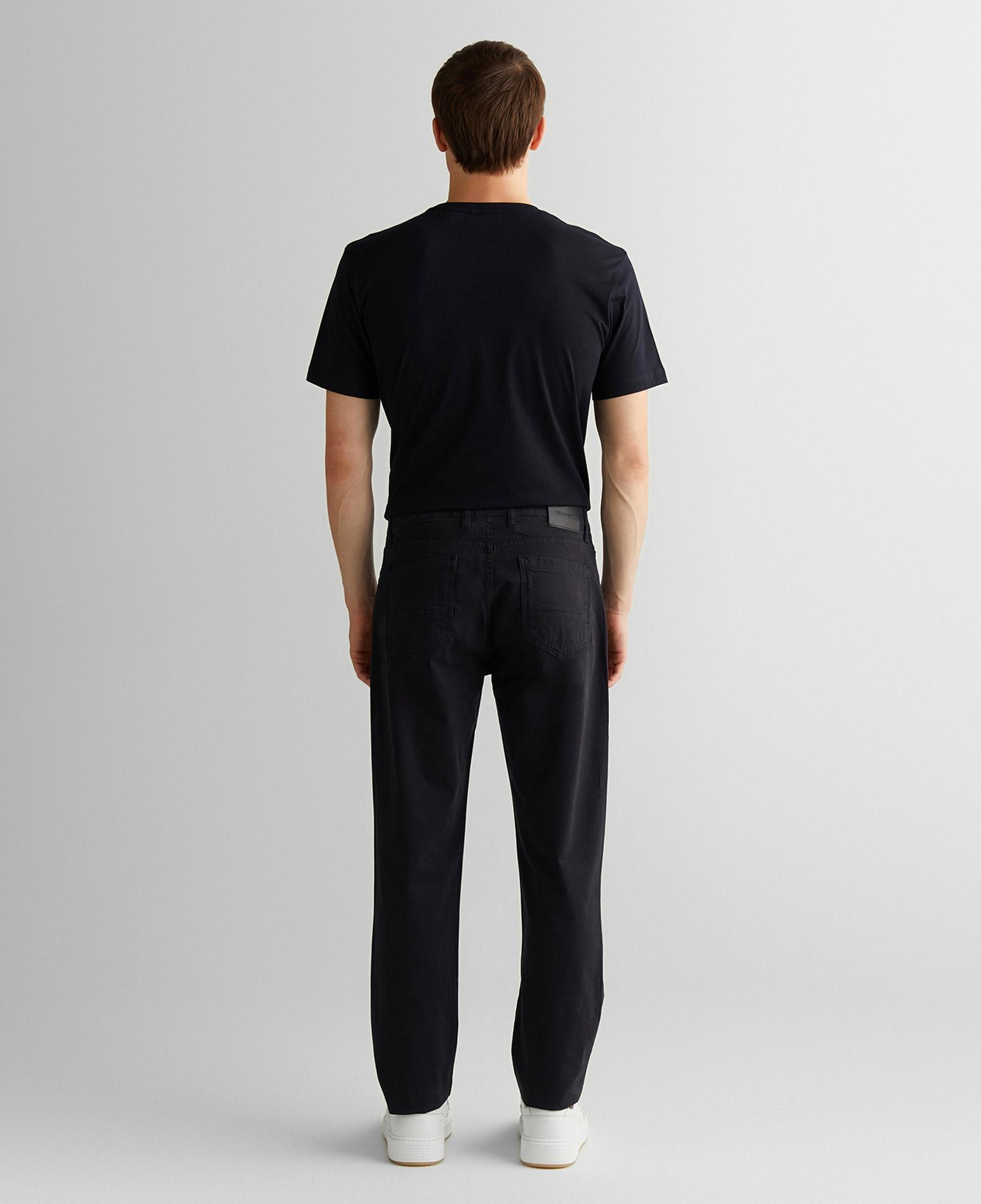 GANT Erkek Siyah Regular Fit Pantolon