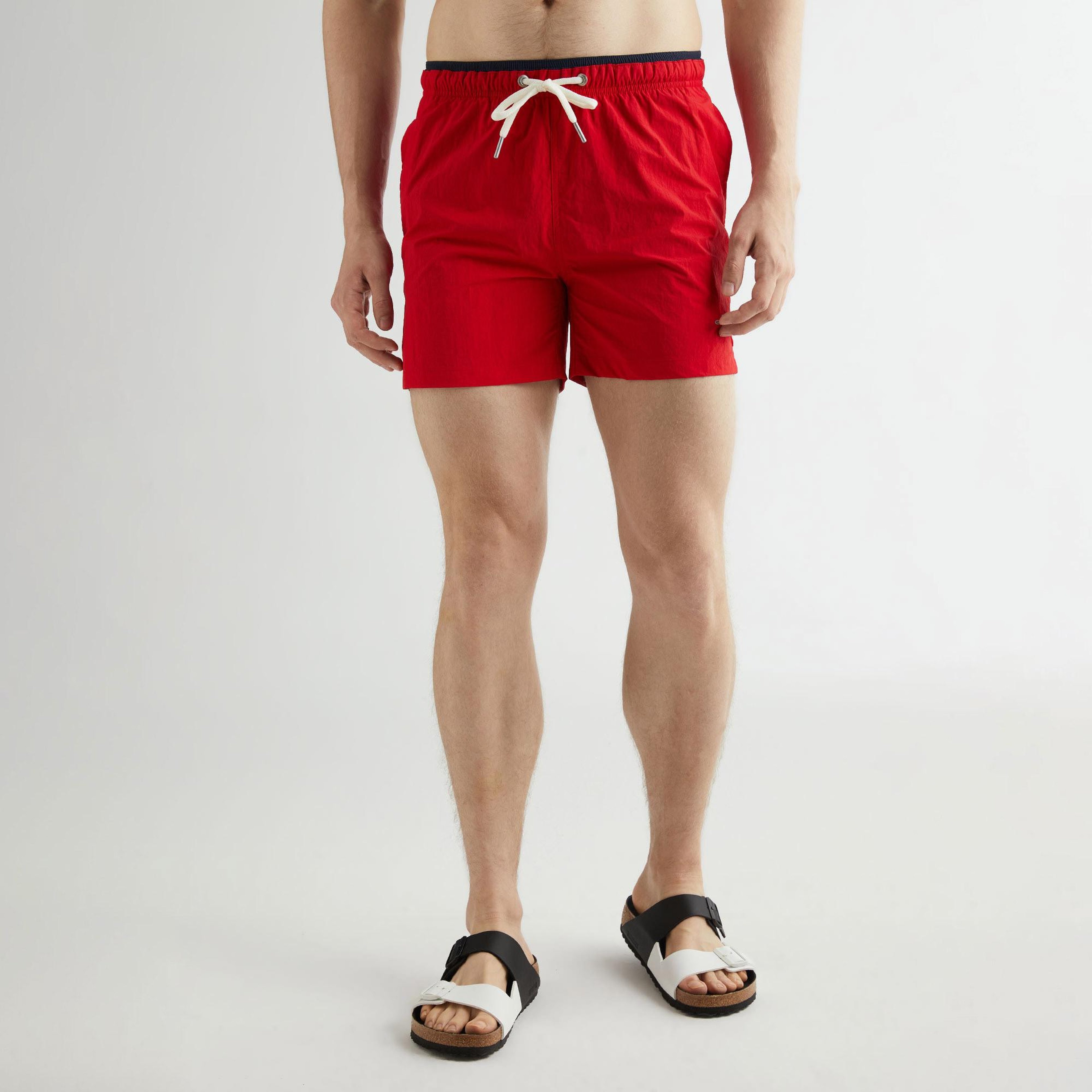 GANT Erkek Kırmızı Regular Fit Deniz Şortu