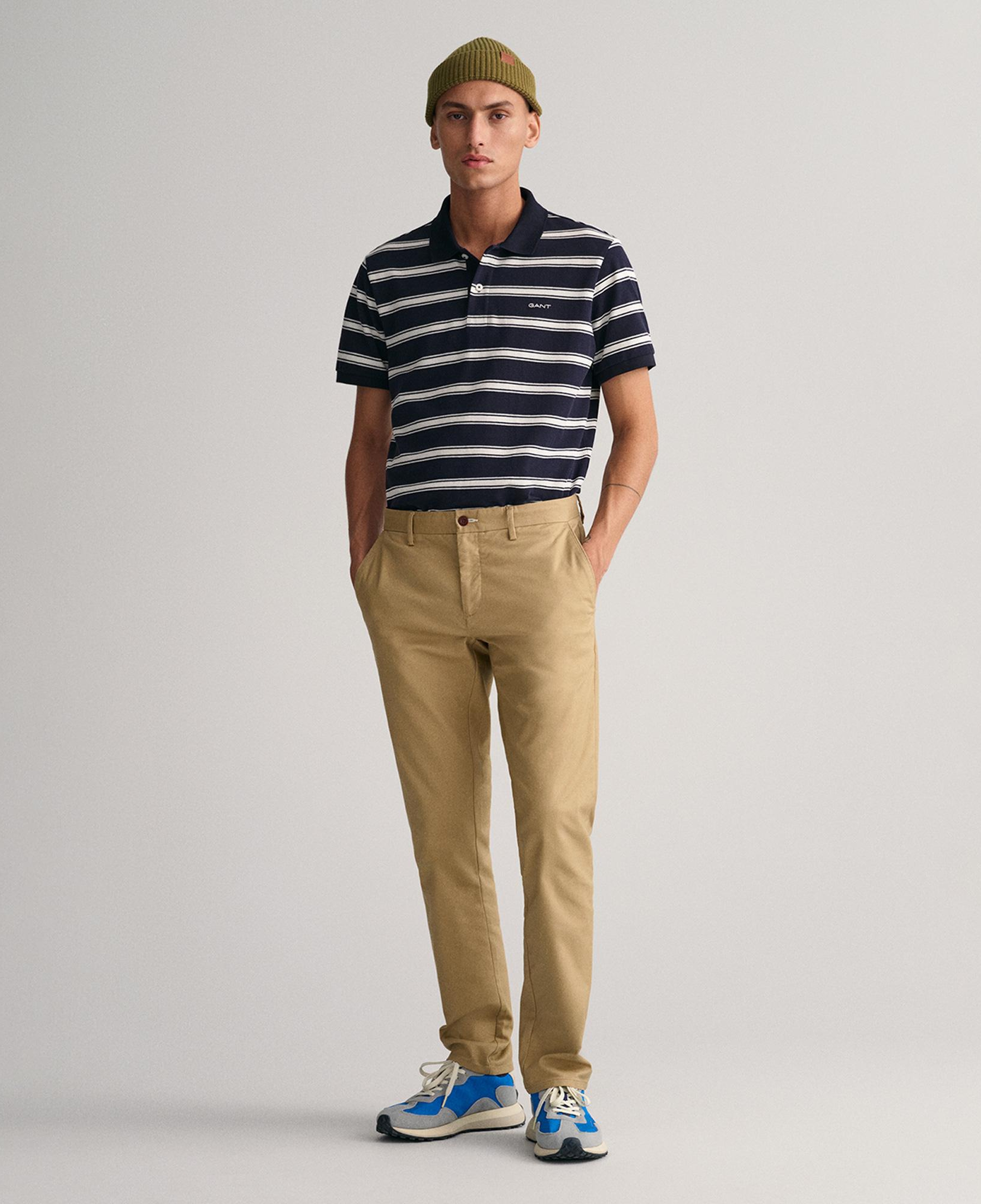 GANT Erkek Bej Slim Fit Chino Pantolon