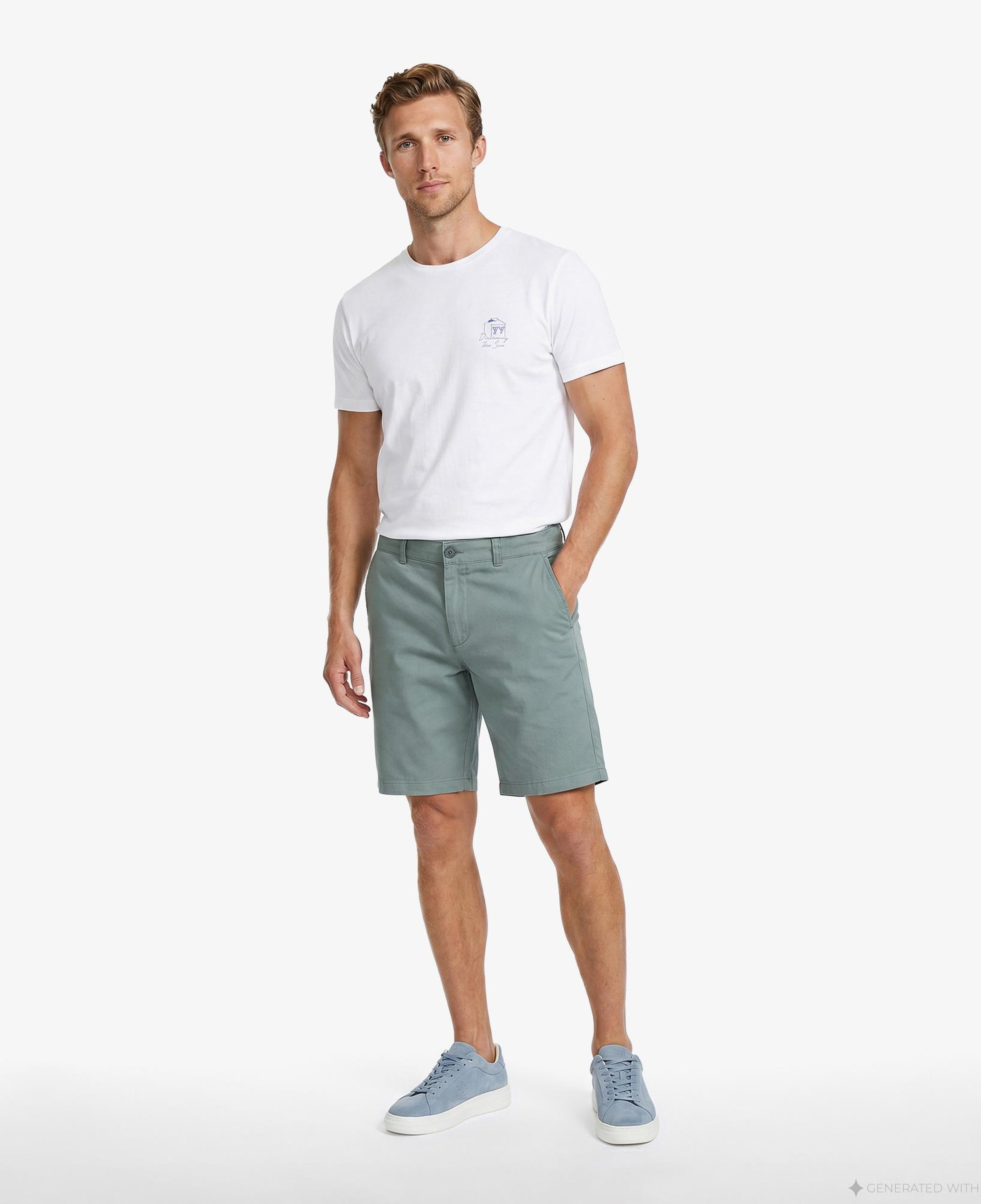 Nautica Erkek Yeşil Regular Fit Şort