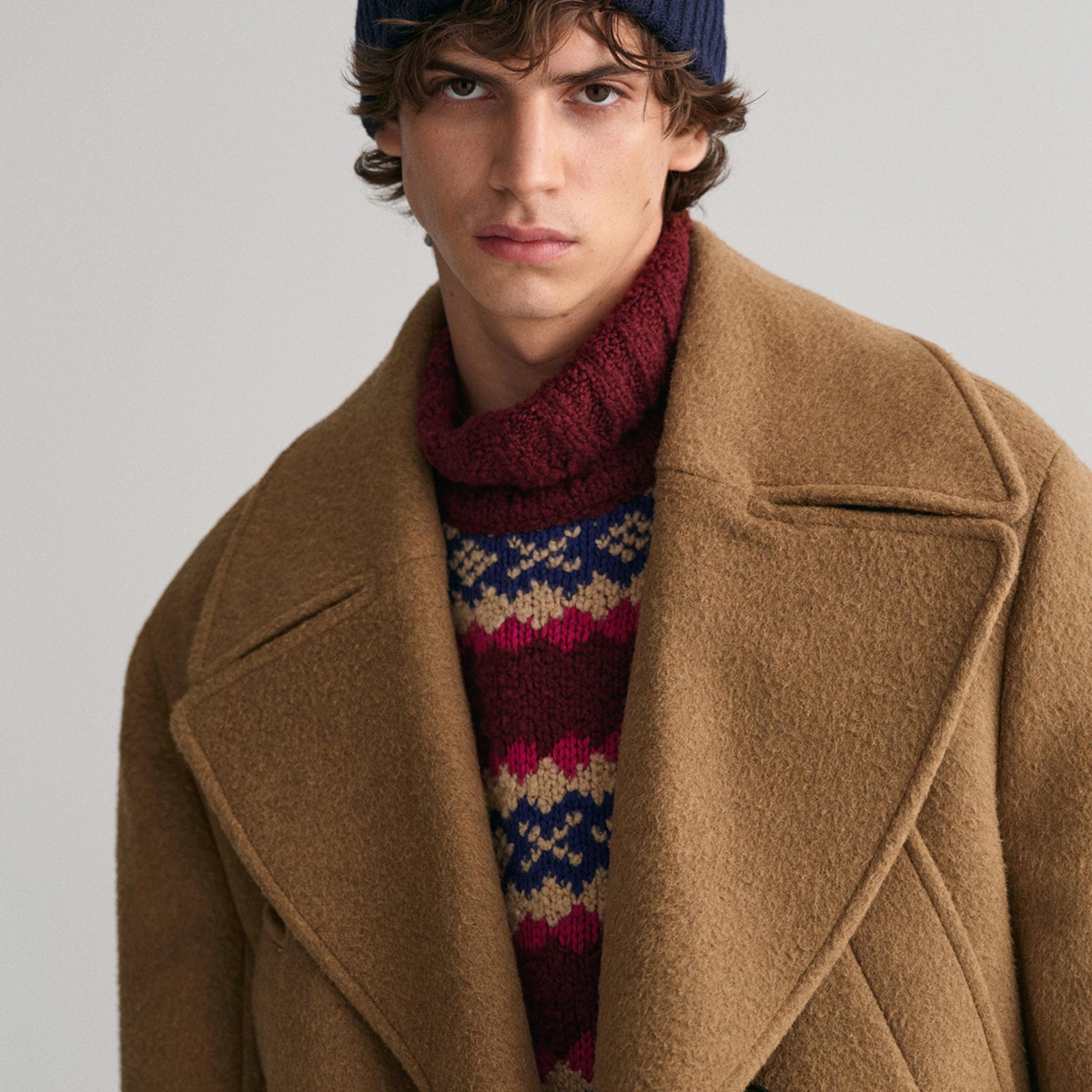 GANT Unisex Lacivert Yün Bere