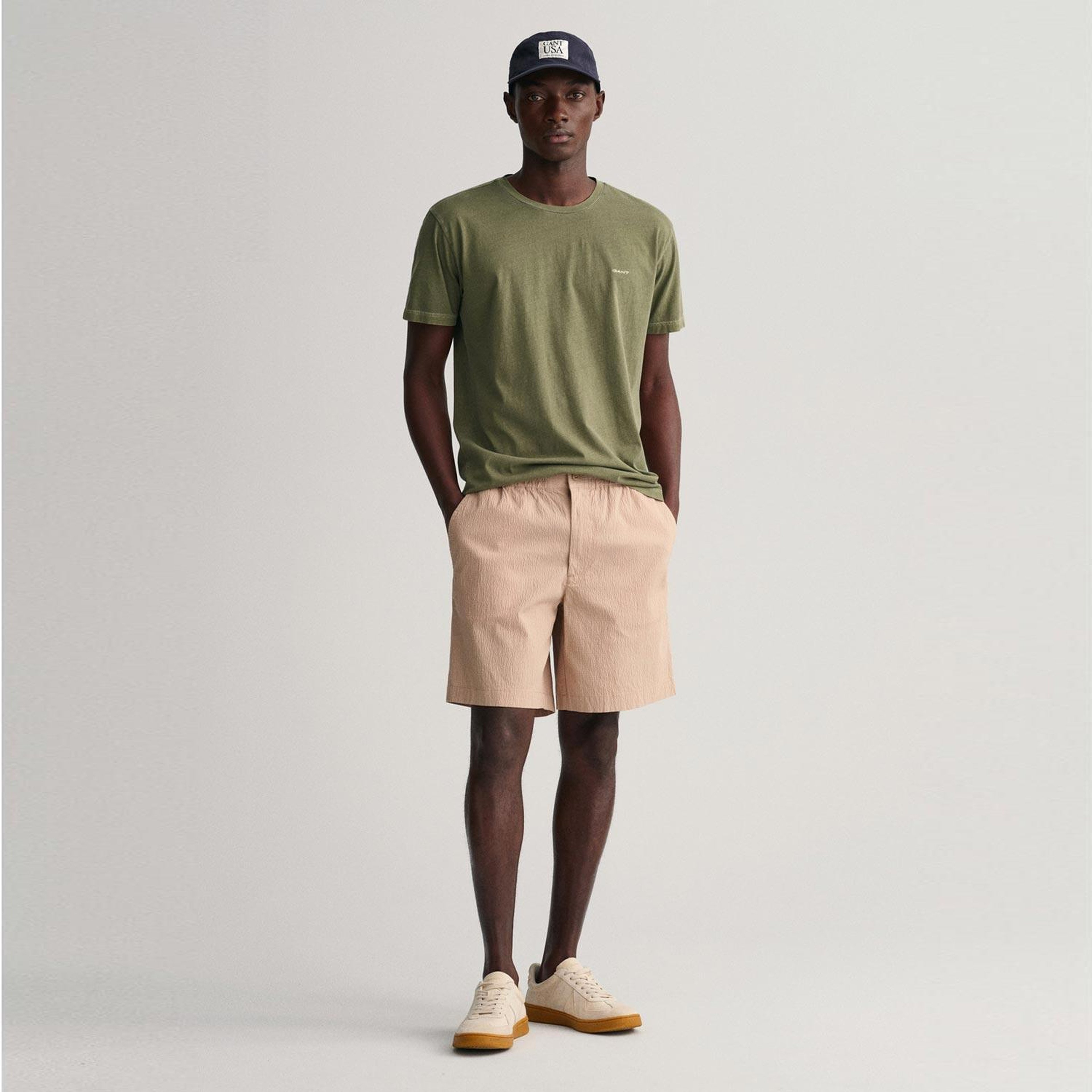 GANT Erkek Bej Regular Fit Şort