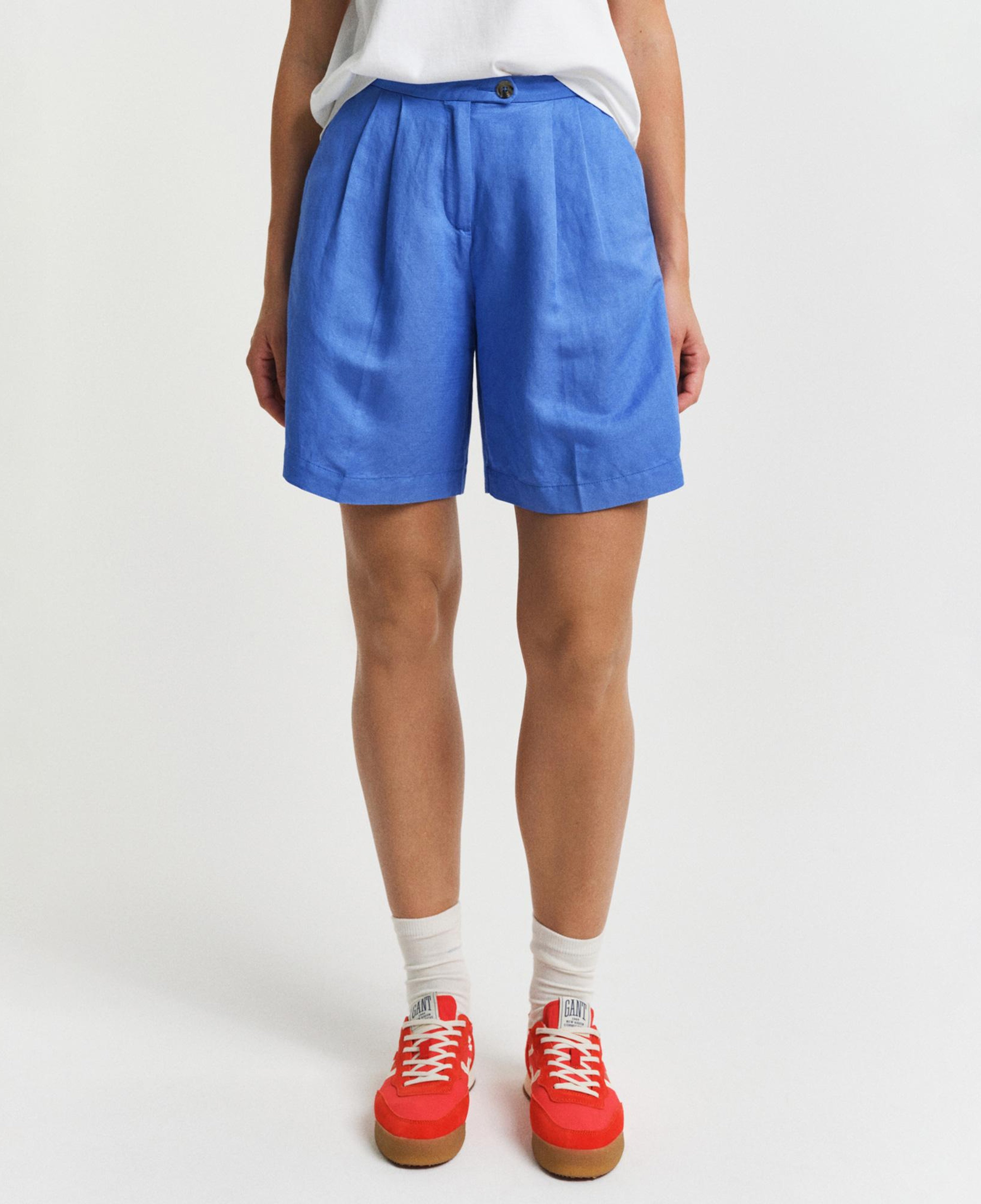 GANT Kadın Mavi Relaxed Fit Şort