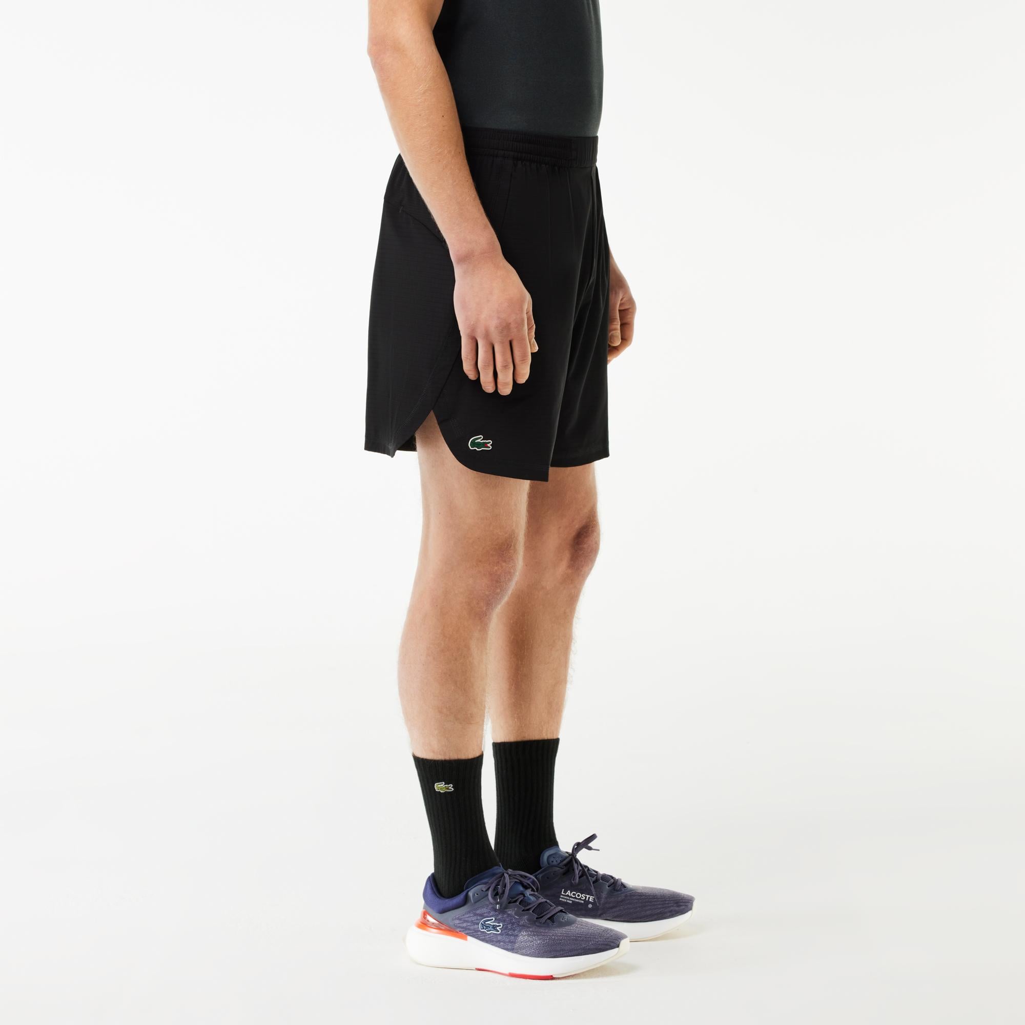Erkek Relaxed Fit Siyah Şort