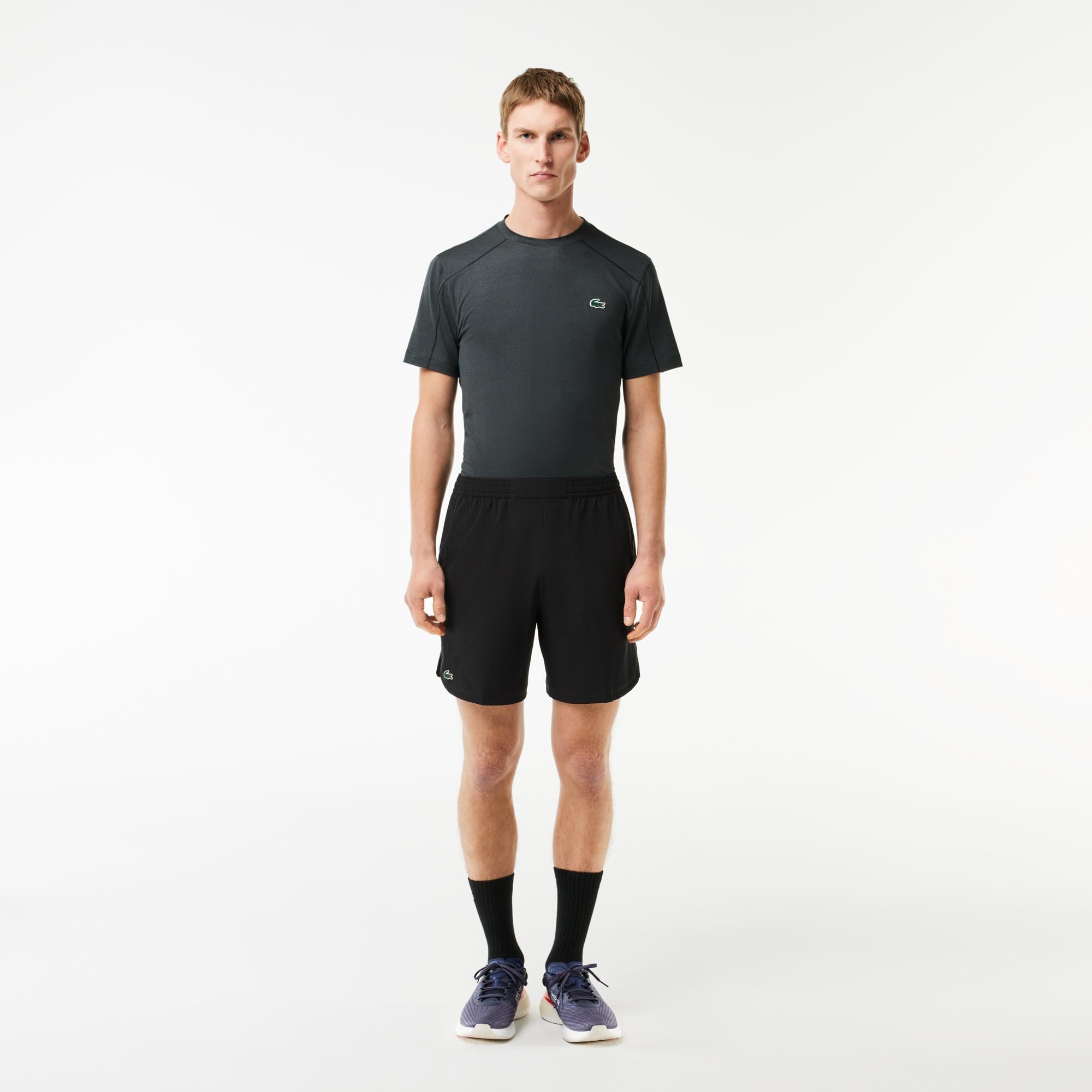 Erkek Relaxed Fit Siyah Şort