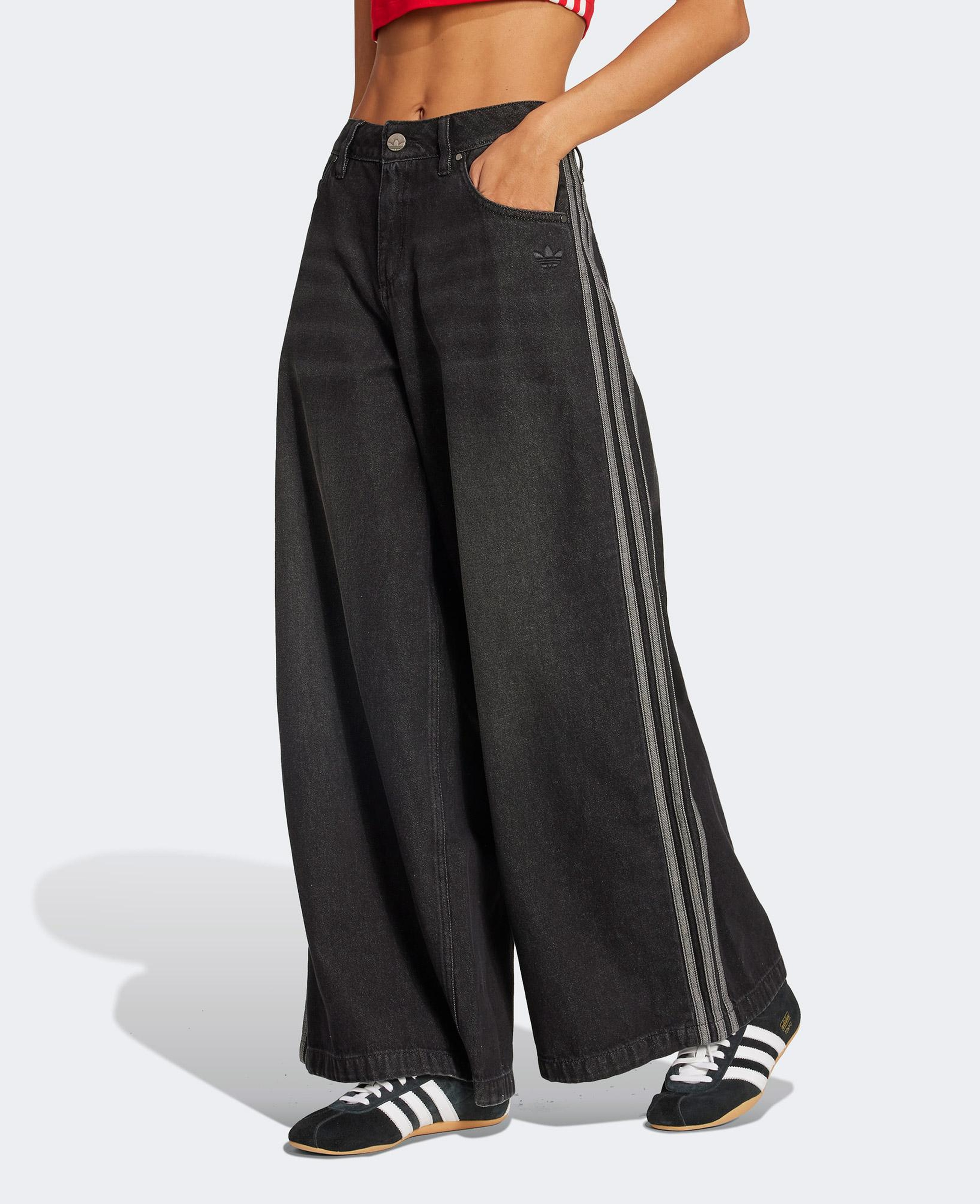 adidas Adicolor Denim Adilenum Kadın Siyah Pantolon