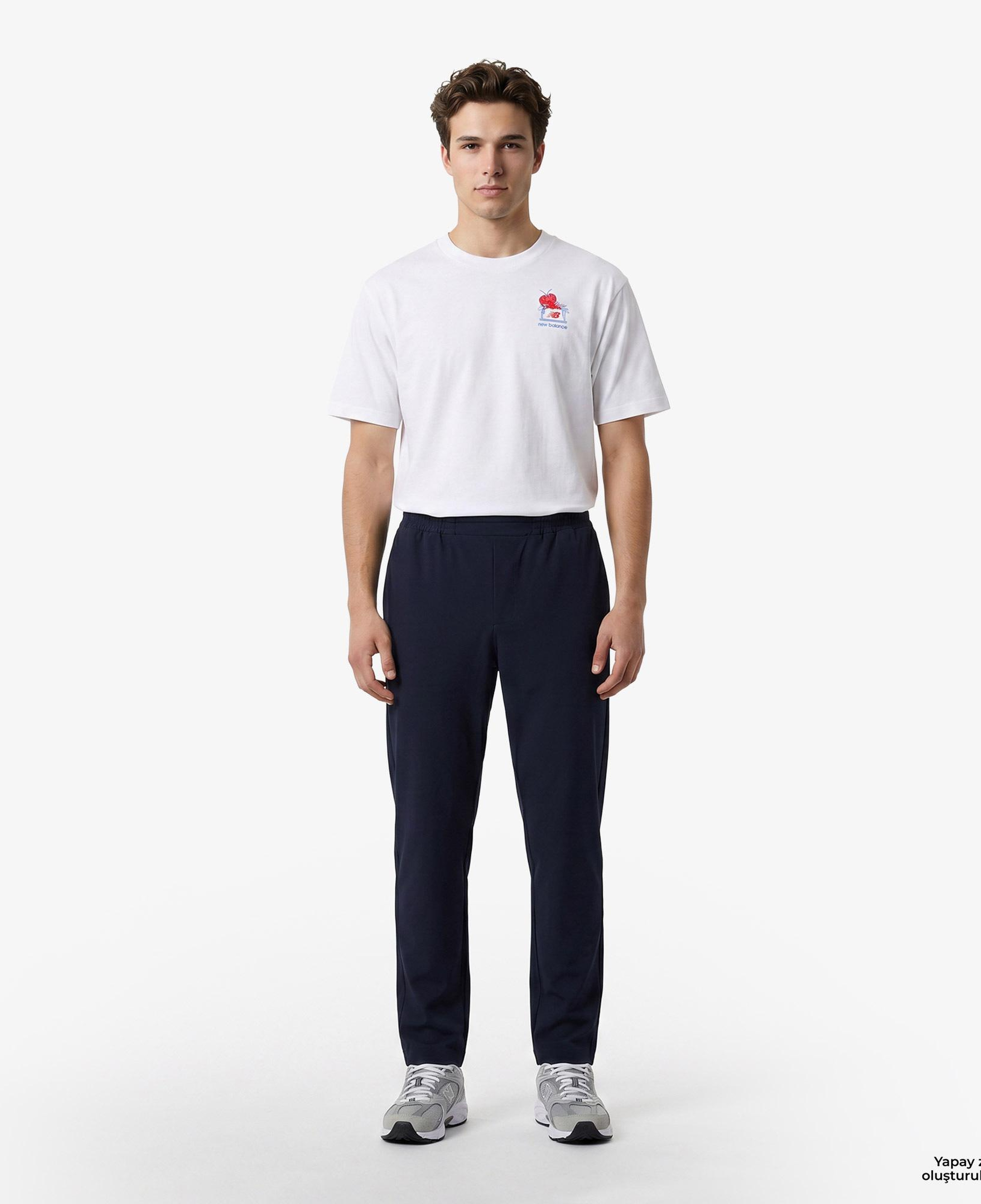 New Balance MNP3433 Lifestyle Erkek Lacivert Eşofman Altı