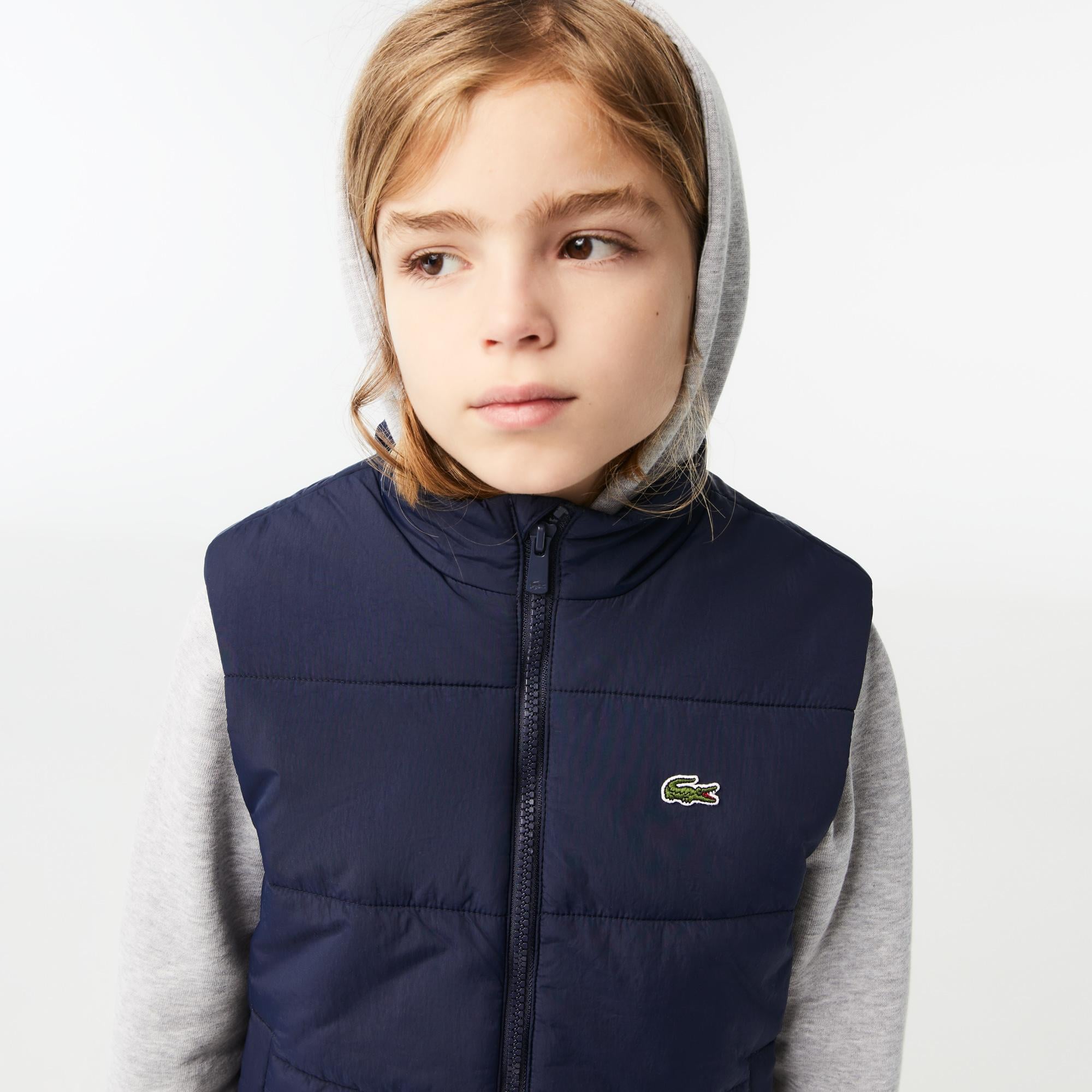 Lacoste Çocuk Lacivert Yelek