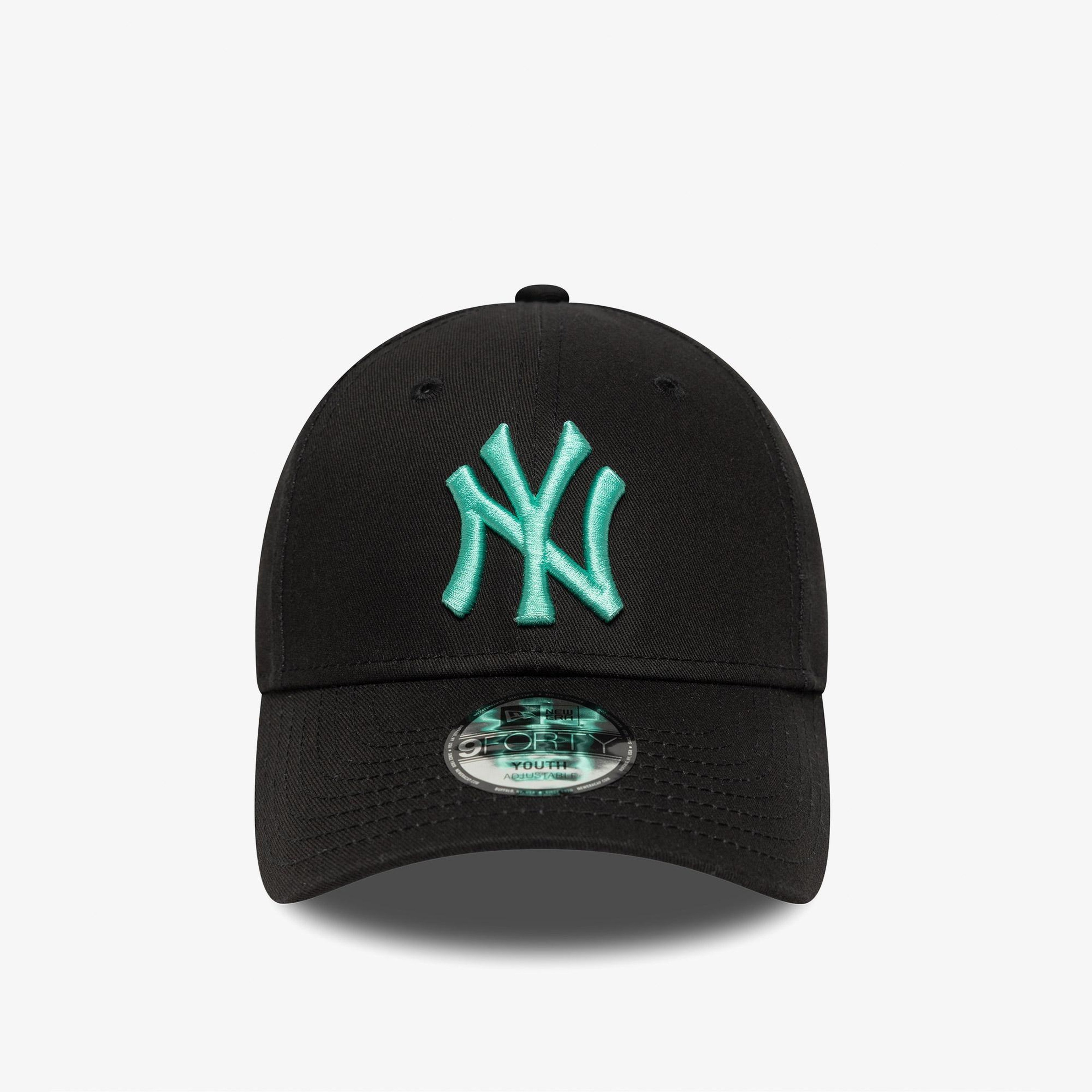 New Era MLB League Essentials New York Yankees Çocuk Siyah Şapka