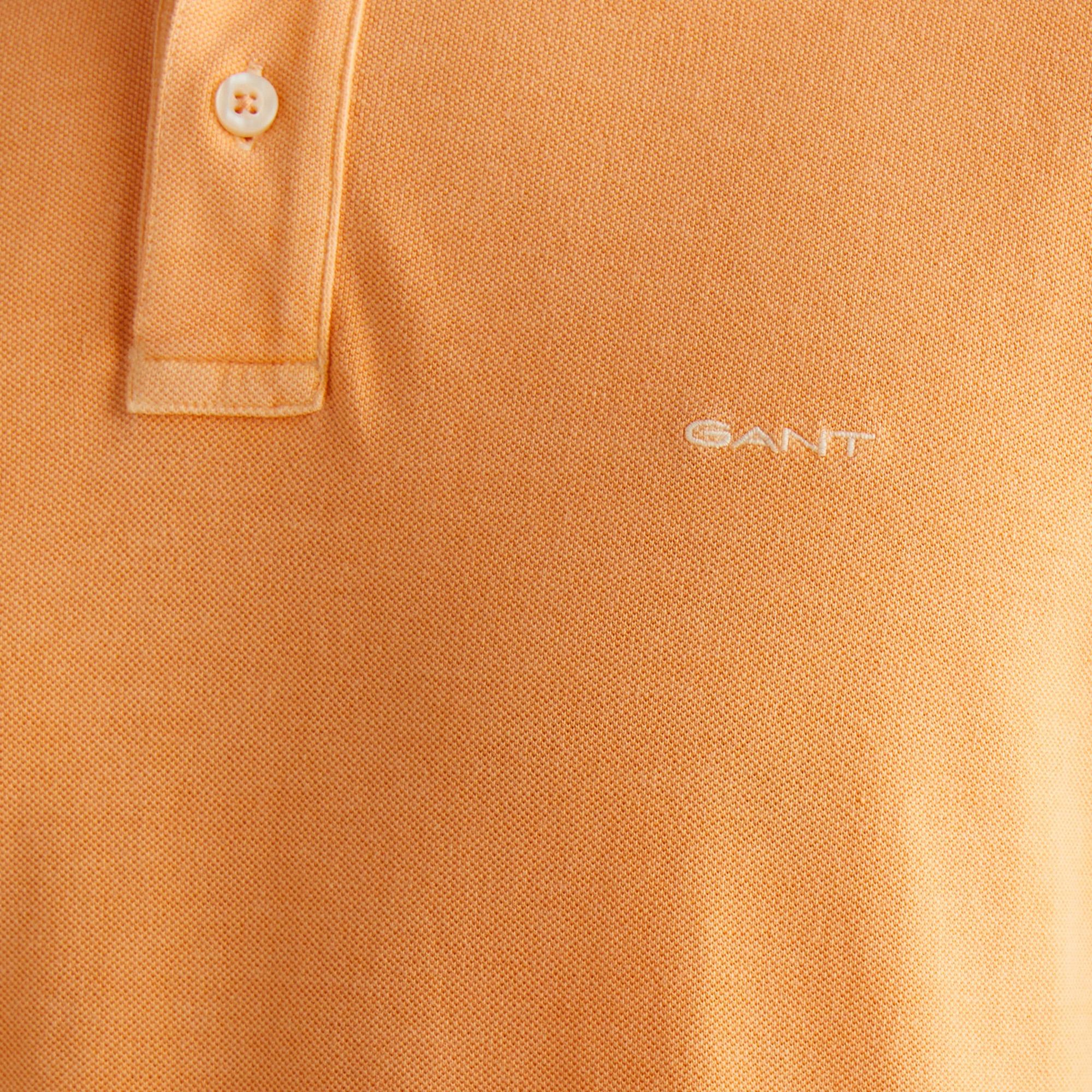 GANT Erkek Turuncu Regular Fit Polo
