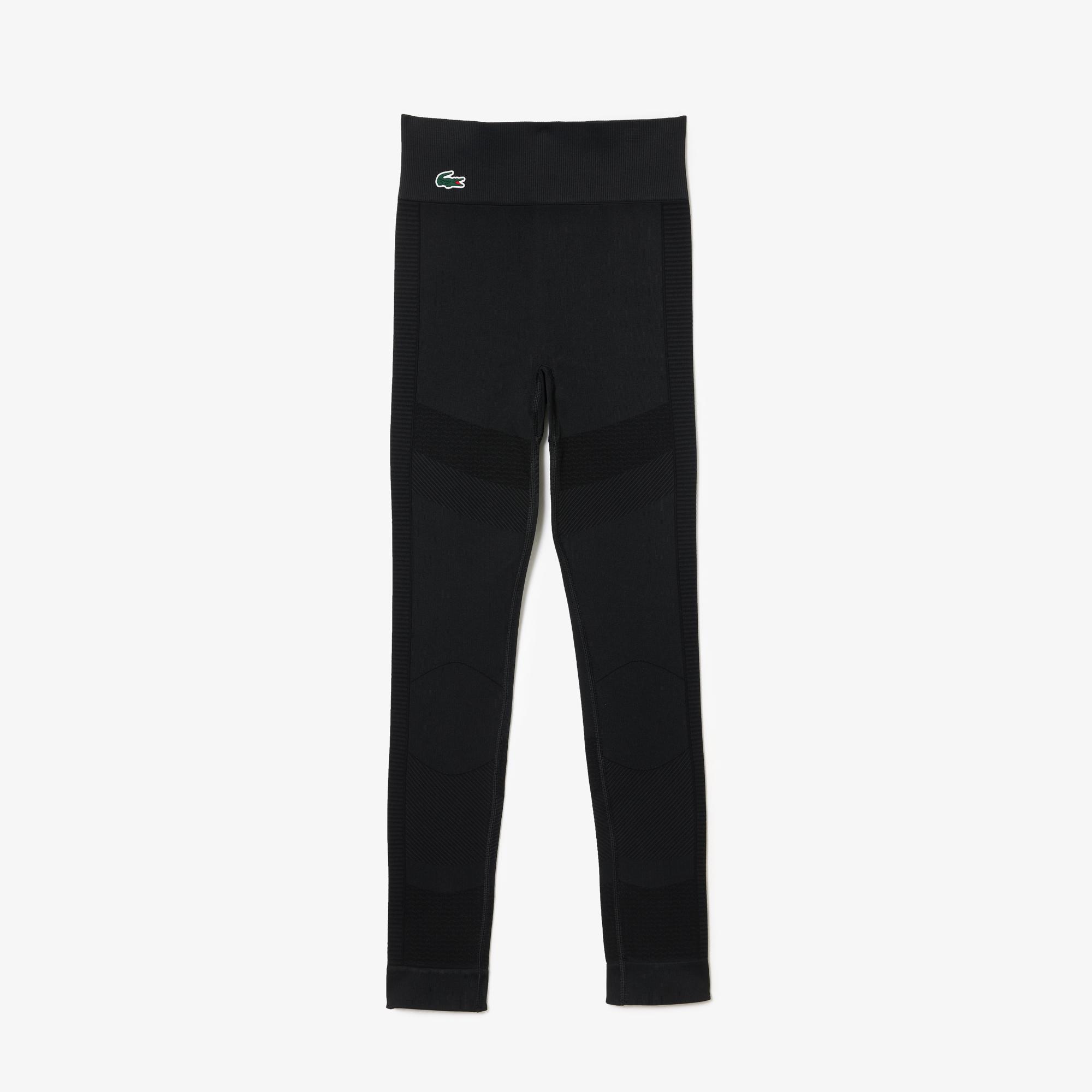 Lacoste Kadın Slim Fit Siyah Tayt
