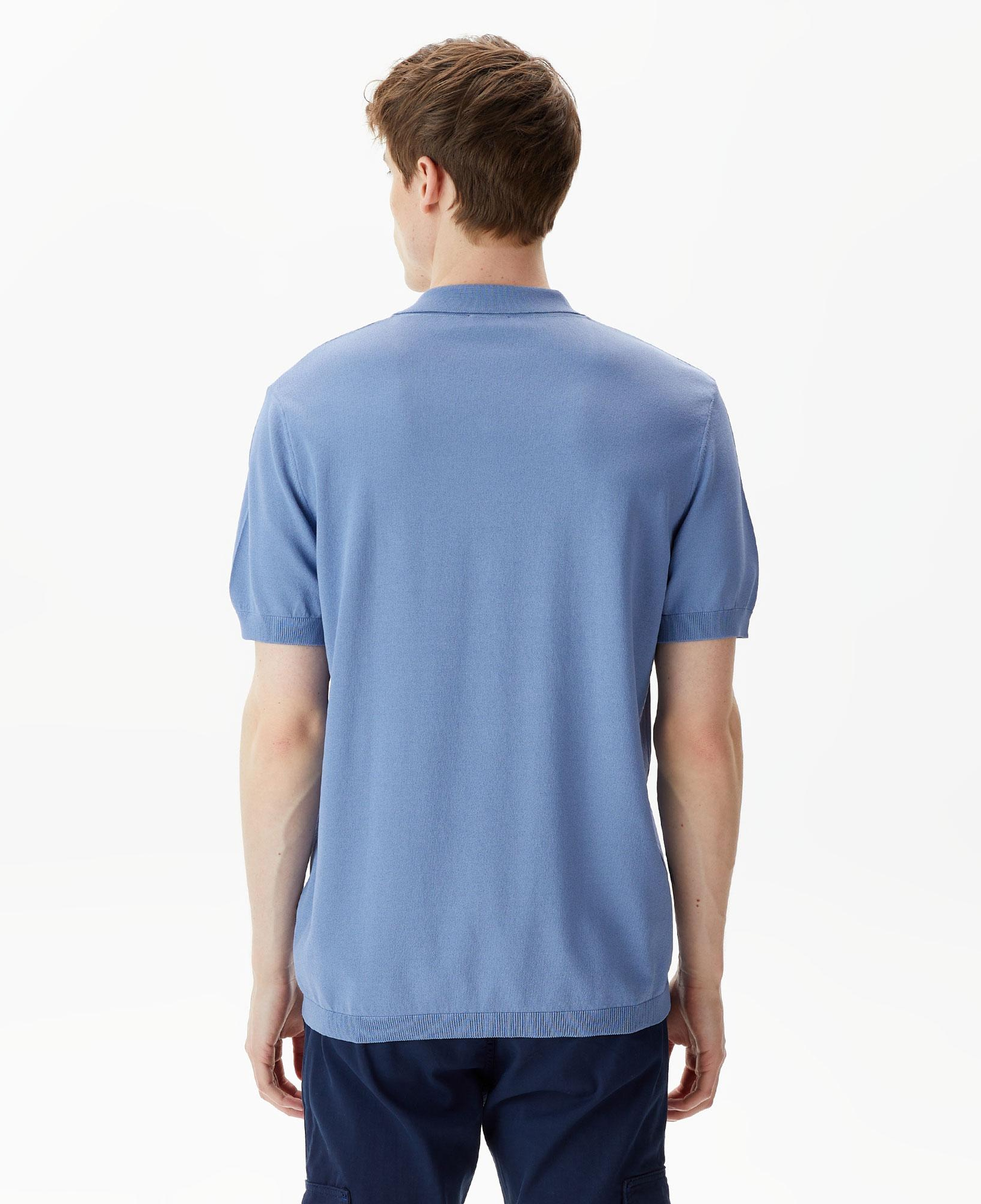 Nautica Erkek Mavi Classic Fit Kısa Kollu Triko Polo