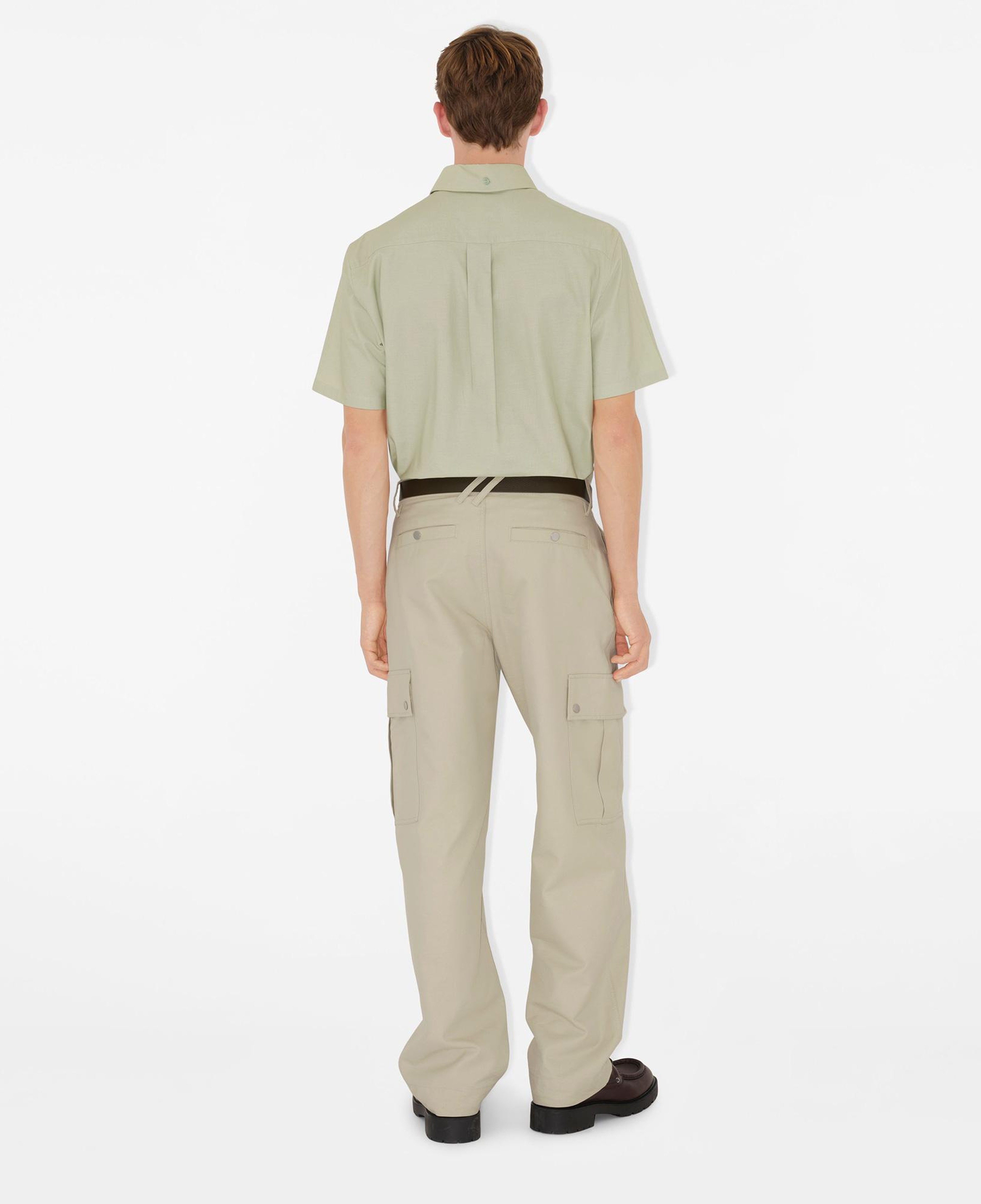 Burberry Relaxed Fit Cotton Oxford Erkek Yeşil Gömlek